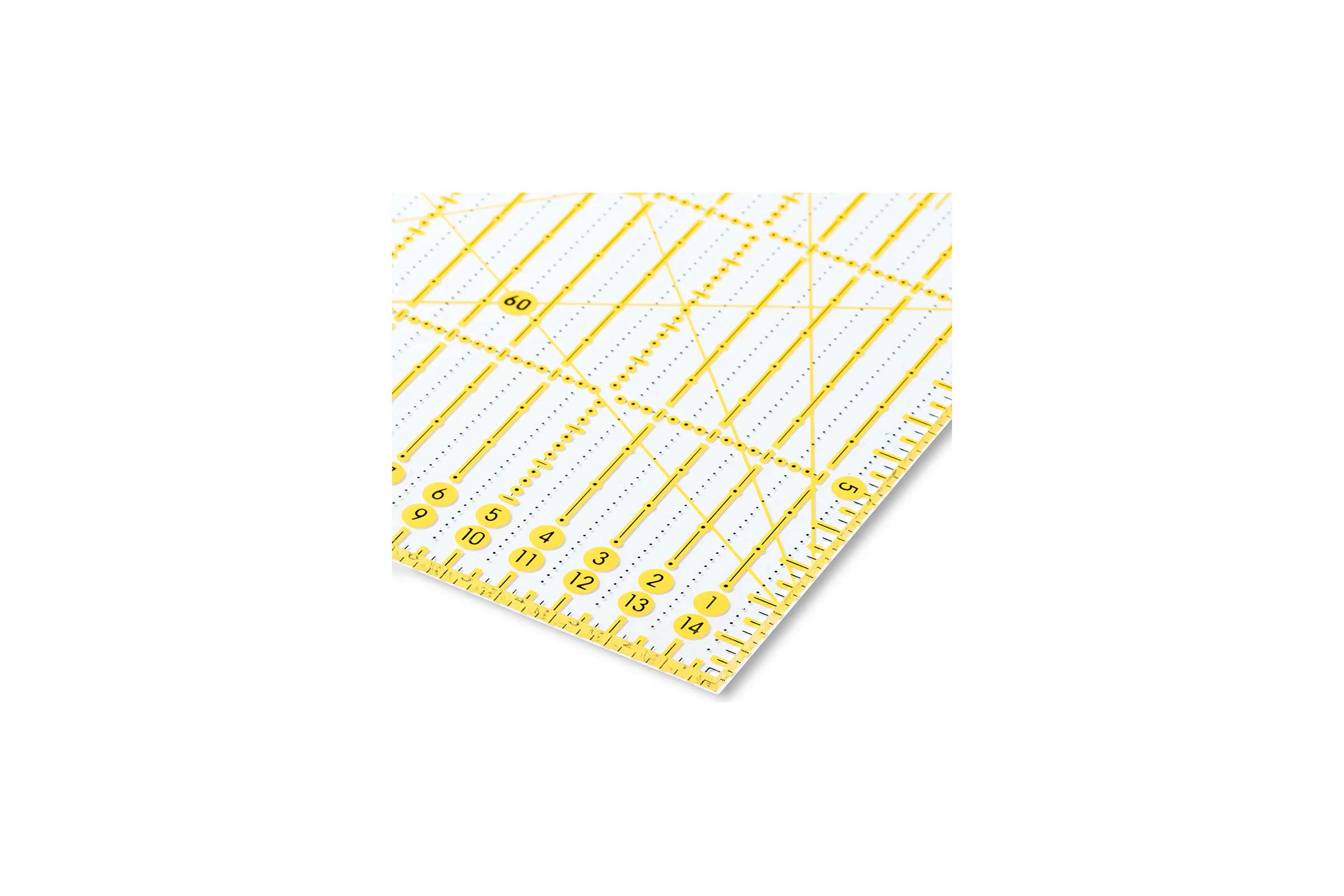 Универсальная линейка PRYM Omnigrid пластик, 5 см х 60 см 1611308 160062