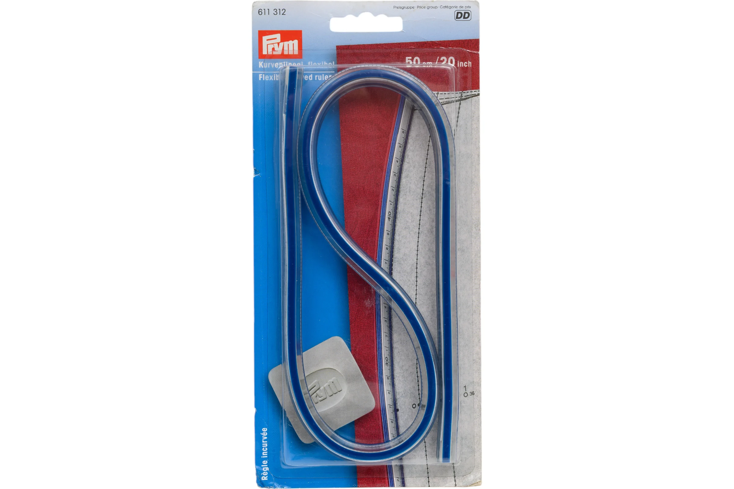 Гибкая линейка PRYM 50 см, 1 шт. 611312 253861