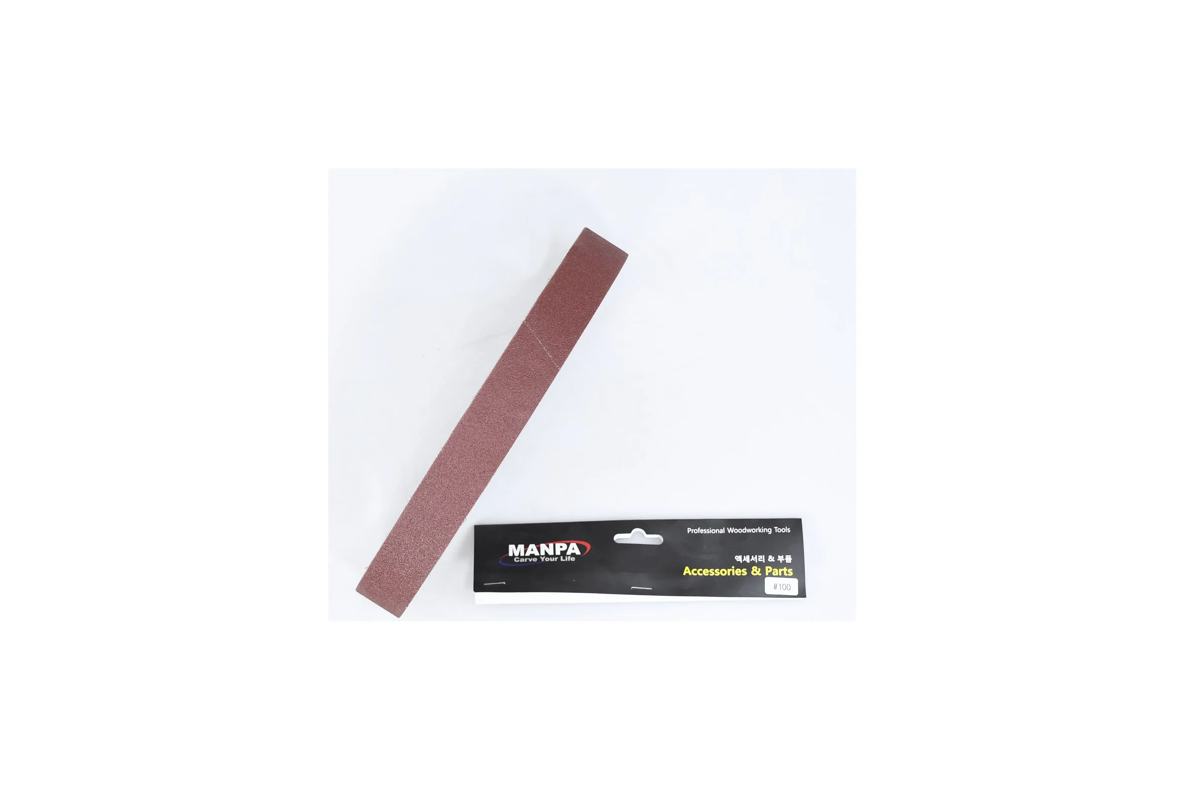 Шлифовальная лента для насадки belt sander, 63х30 мм, 100 грит, 20 шт MANPA М00016545