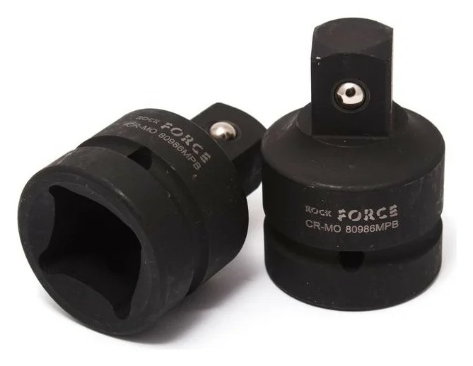 Адаптер 1Fх3/4М ударный с шаром, 75 мм ROCKFORCE RF-80986MPB(827)