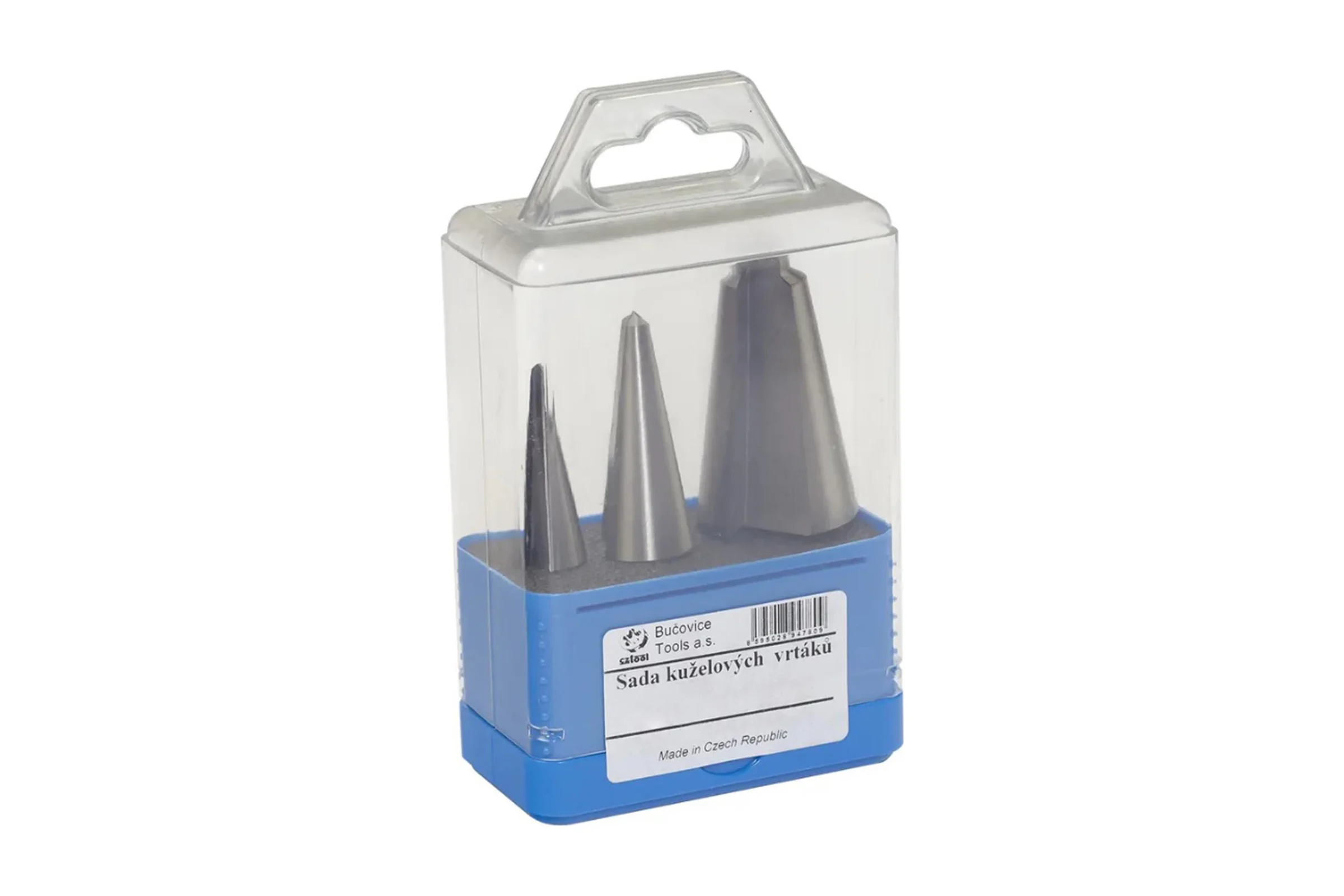 Набор из 3-х конических сверл № 1, 2, 3 Bucovice Tools 541801