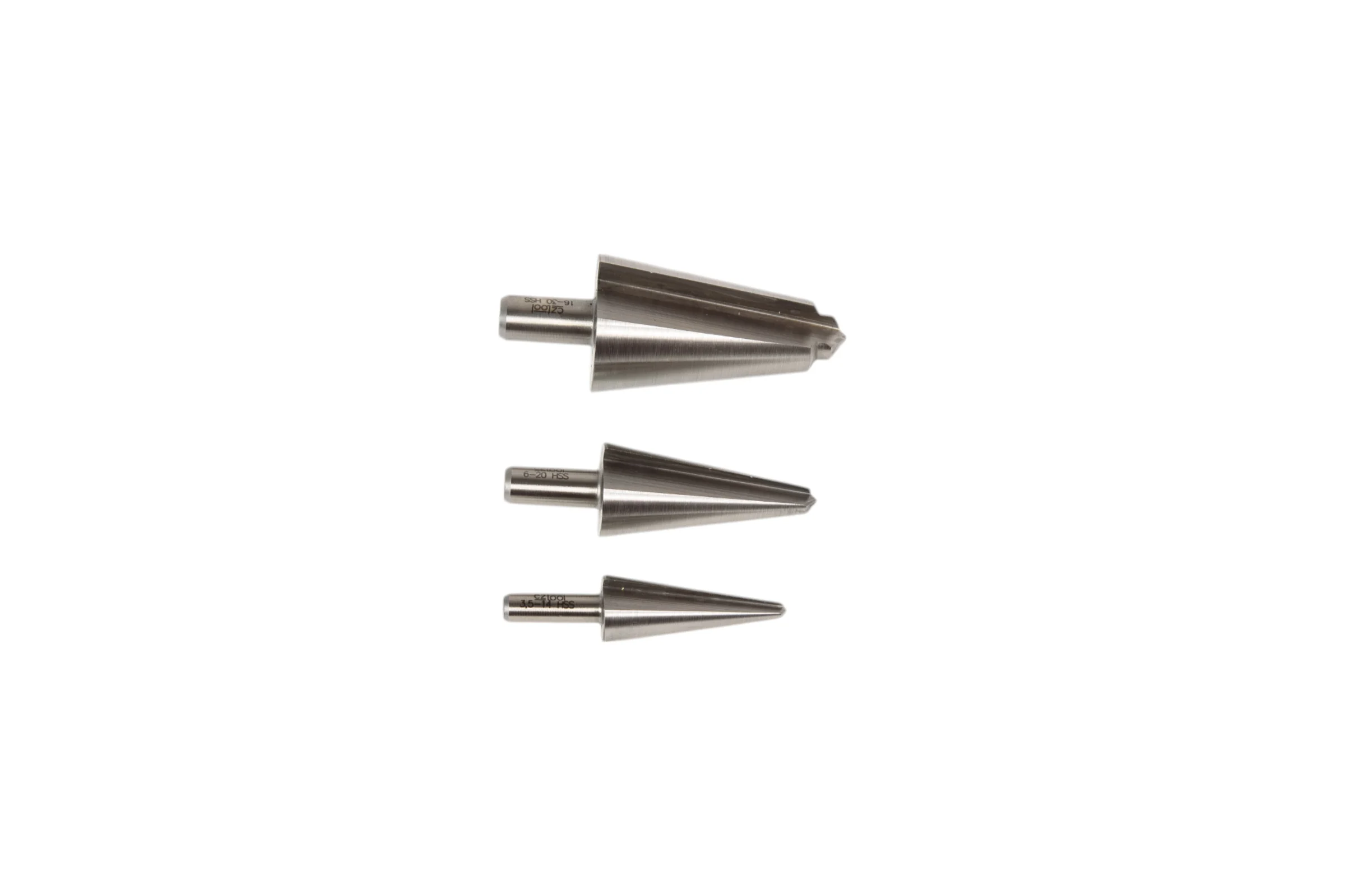 Набор из 3-х конических сверл № 1, 2, 3 Bucovice Tools 541801