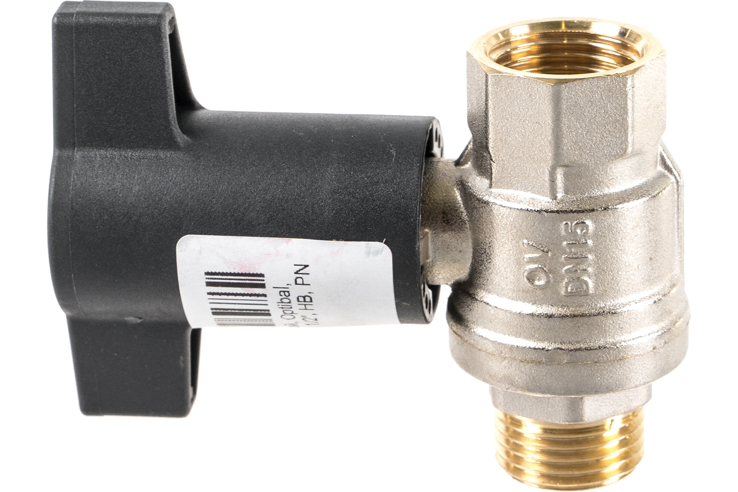 Шаровой кран Oventrop Optibal, полнопроходной, DN-15, 1/2", НВ, PN 1077304