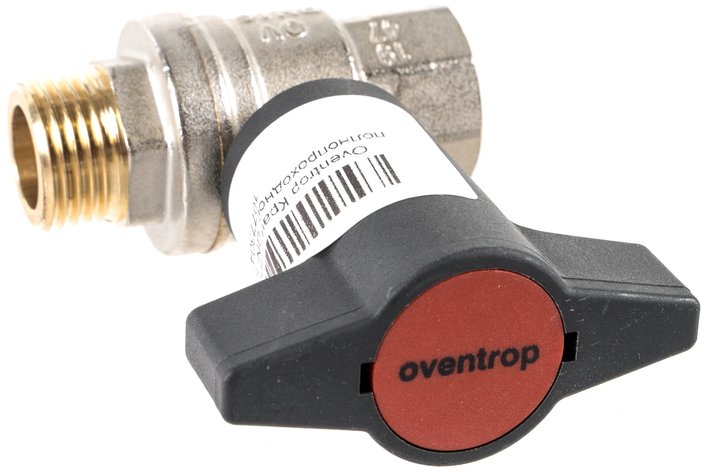 Шаровой кран Oventrop Optibal, полнопроходной, DN-15, 1/2", НВ, PN 1077304