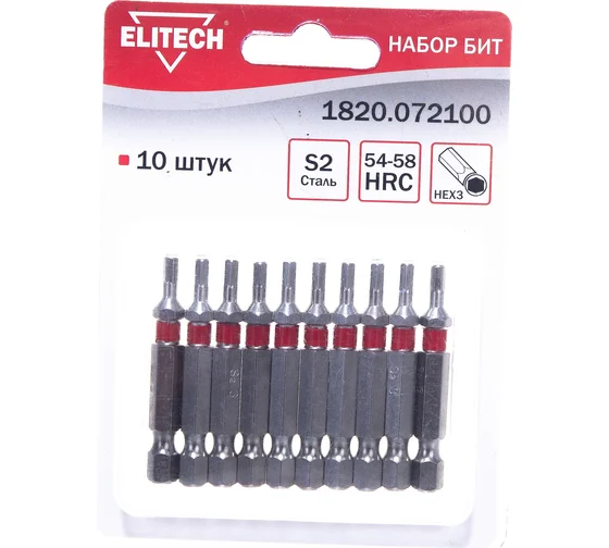 Набор Elitech 1820.072100 189271