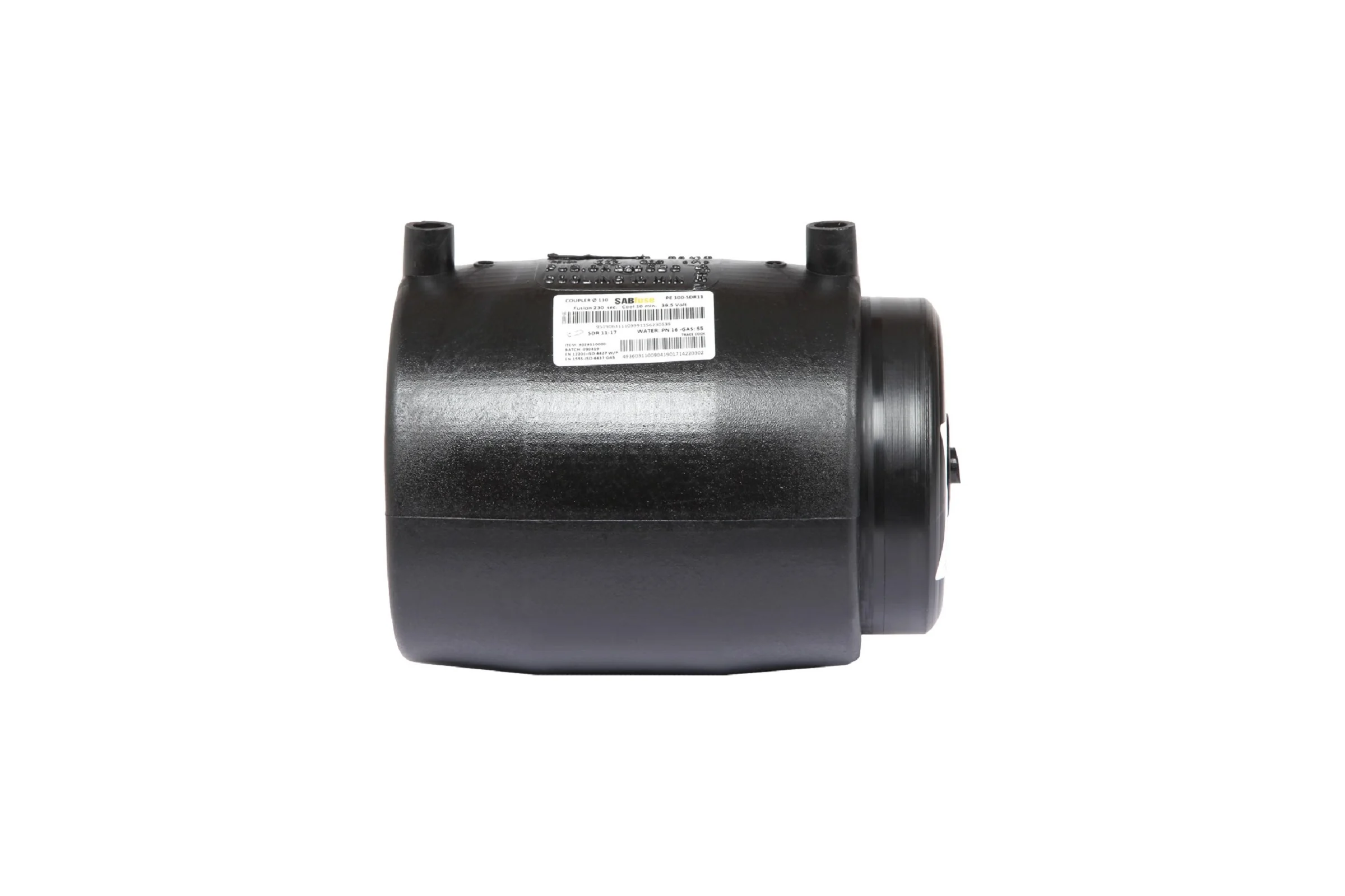 Электросварная заглушка SABfuse SDR11 PN16 PE100 D63 8033063000