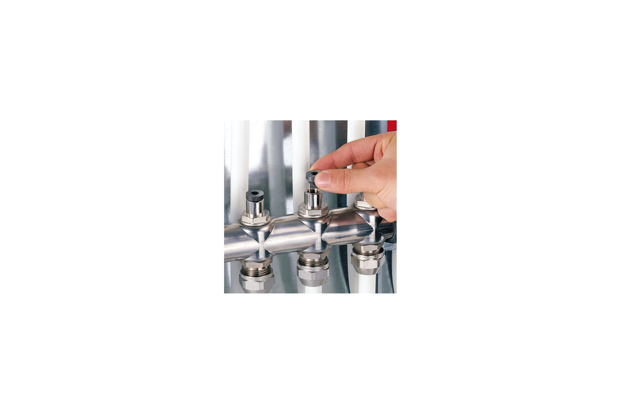 Распределительный коллектор Oventrop 1", Multidis SF 6 1404556