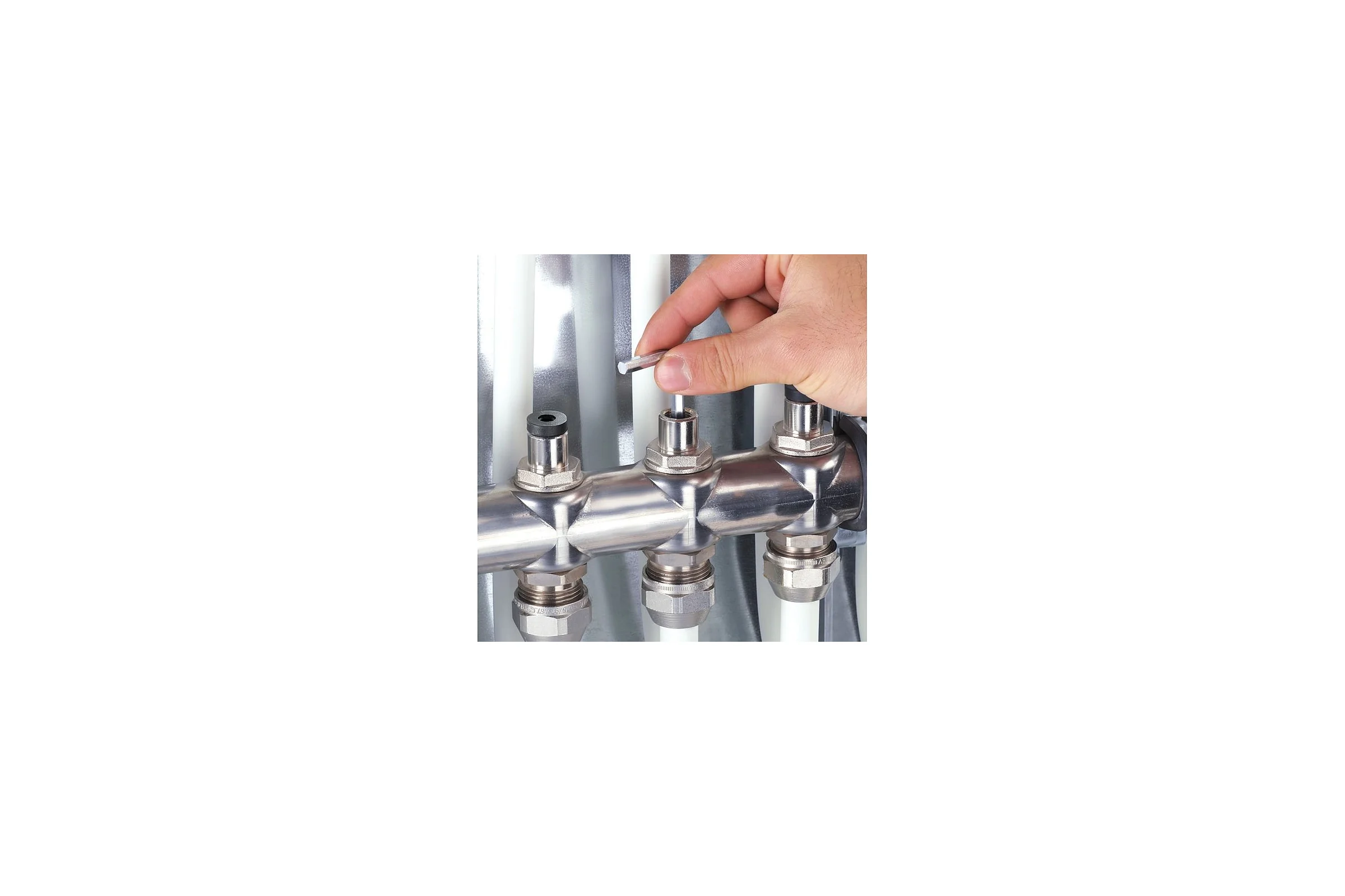 Распределительный коллектор Oventrop 1", Multidis SF 6 1404556