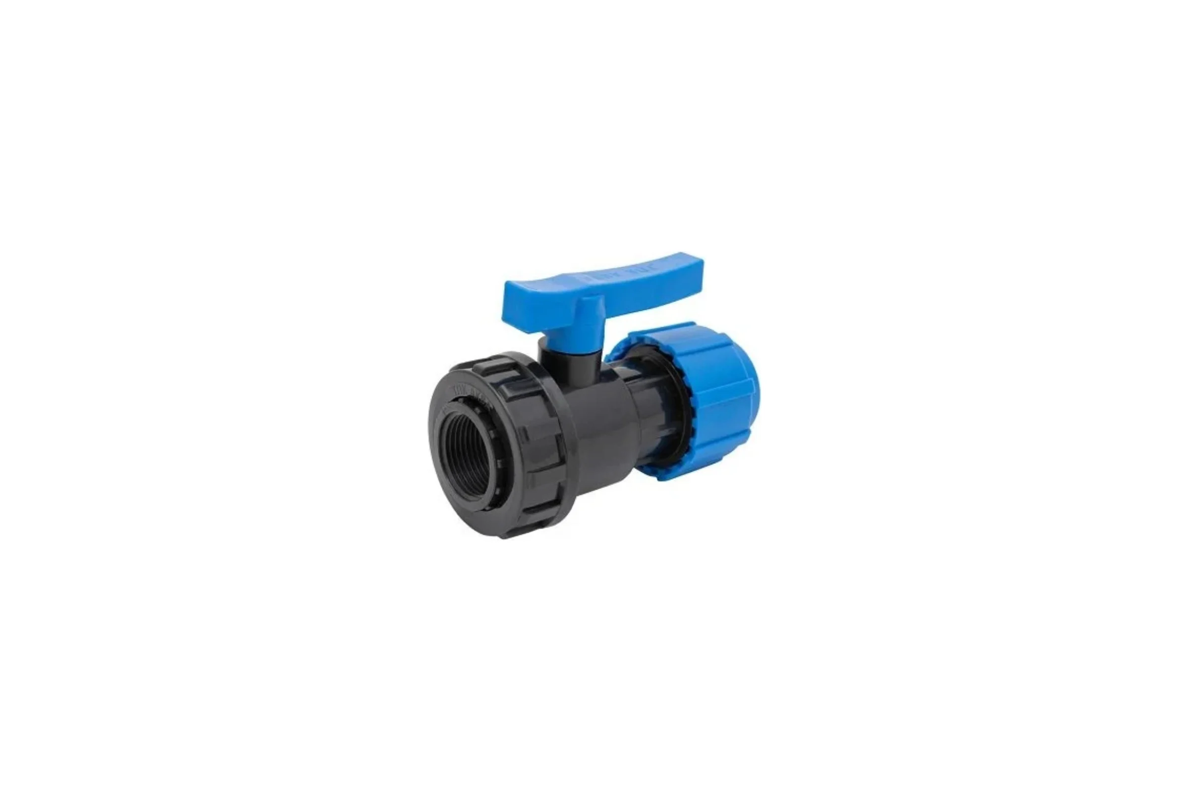 Шаровой компрессионный кран Политэк вр разъемный d 25x1/2 тпк-аква 554222512