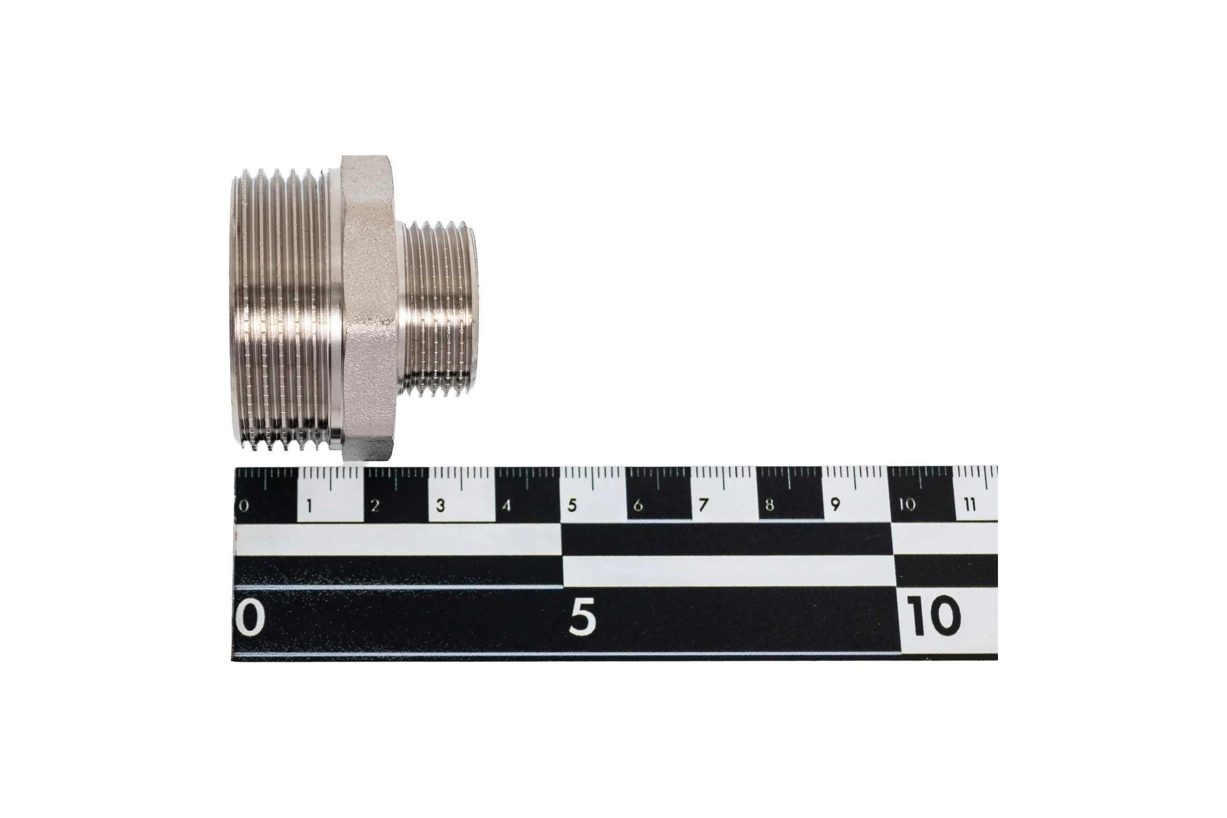Ниппель STI 1 1/4x3/4 никелир 3576