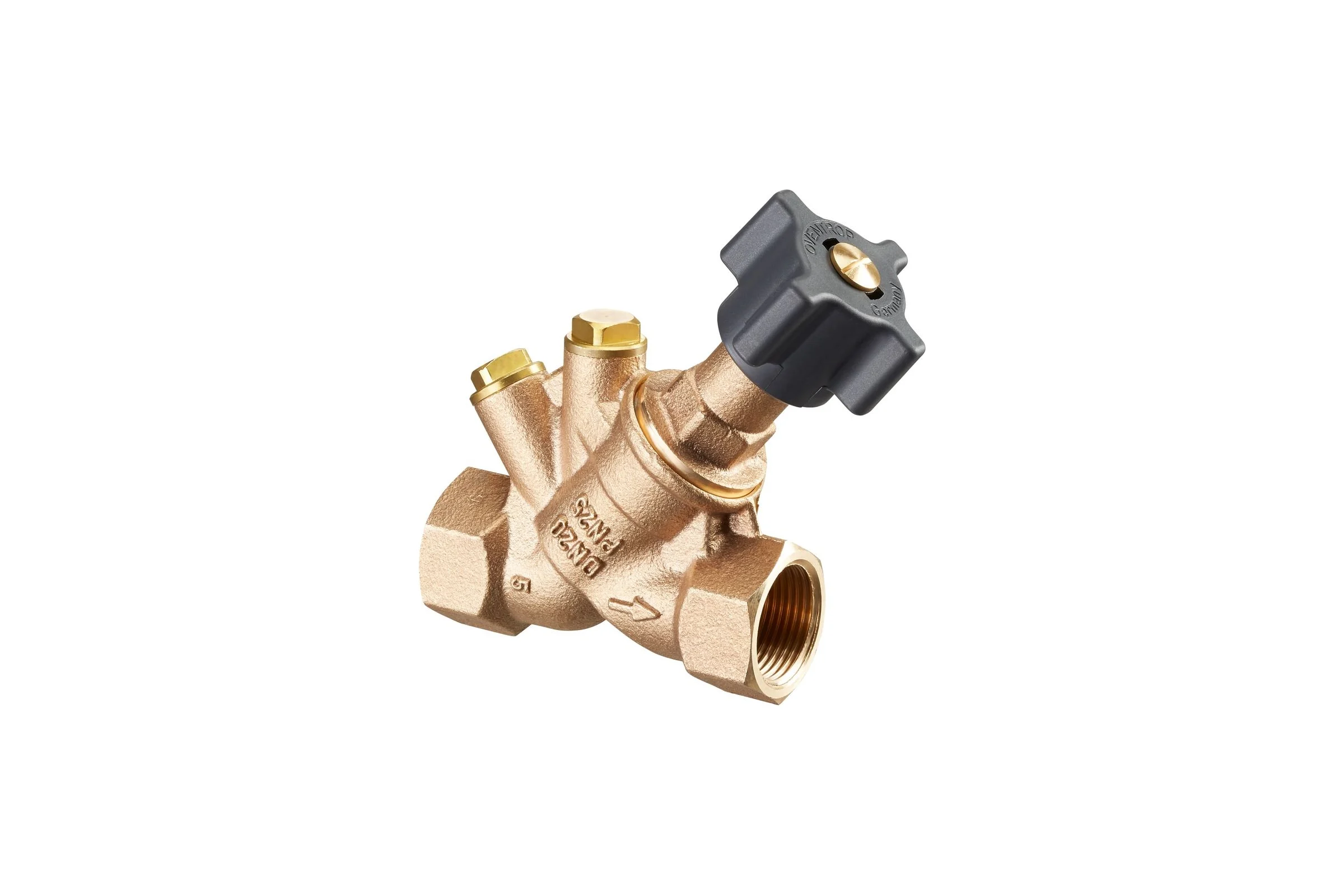 Запорный вентиль Oventrop Hydrocontrol ATR, без преднастройки, DN-20, 3/4", ВВ, PN 1067506