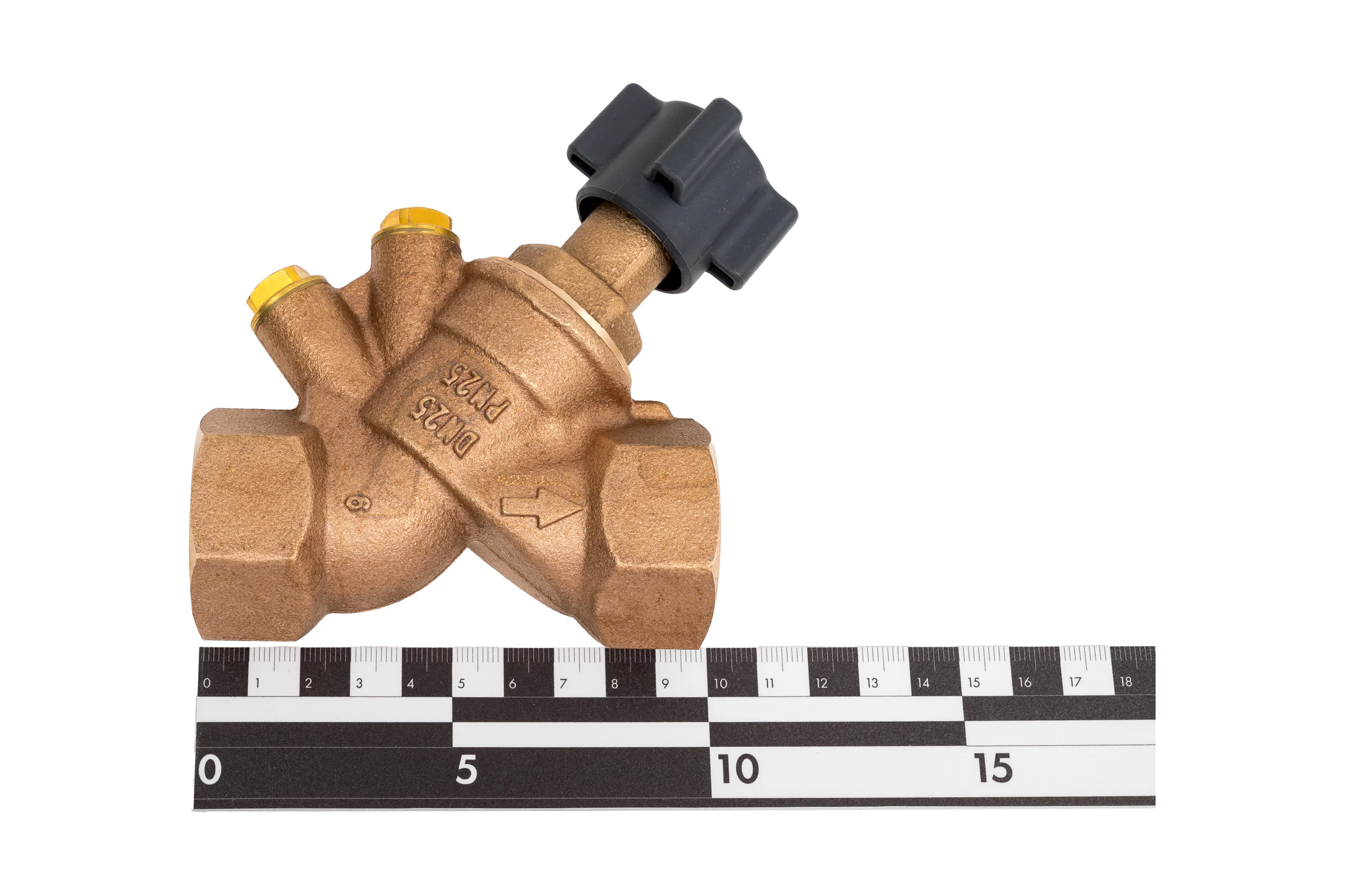 Запорный вентиль Oventrop Hydrocontrol ATR, без преднастройки, DN-25, 1", ВВ, PN 1067508