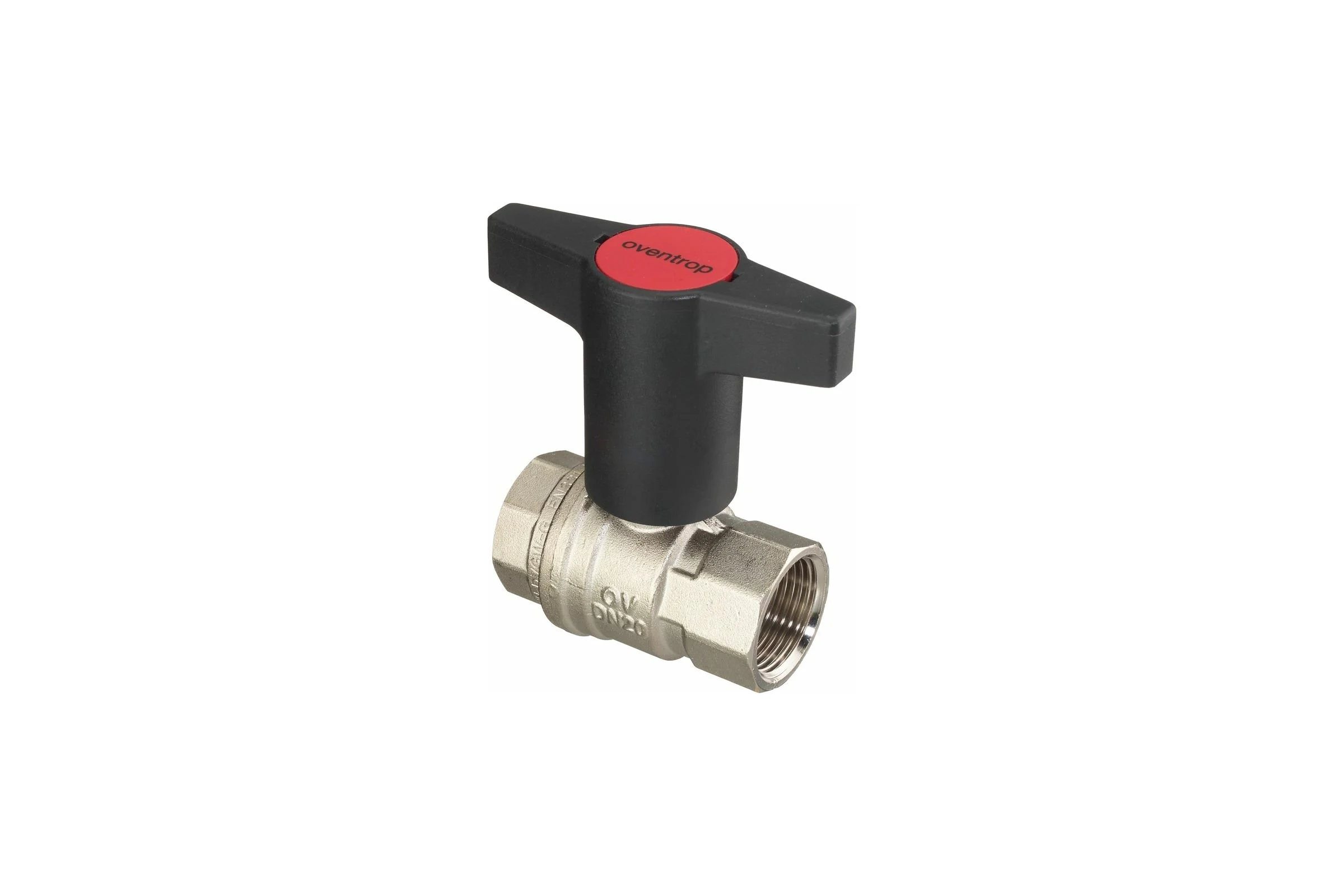 Шаровой кран Oventrop Optibal, полнопроходной, DN-15, 1/2", ВВ, PN 1077104
