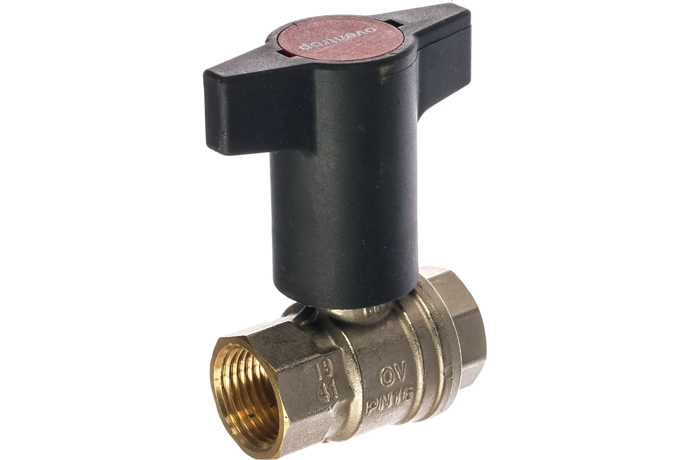 Шаровой кран Oventrop Optibal, полнопроходной, DN-15, 1/2", ВВ, PN 1077104