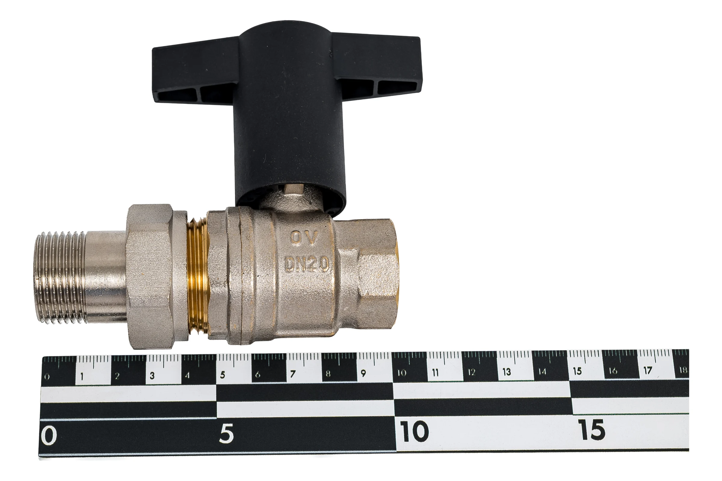 Шаровой кран Oventrop Optibal, полнопроходной, DN-20, 3/4", НВ, PN 1075706