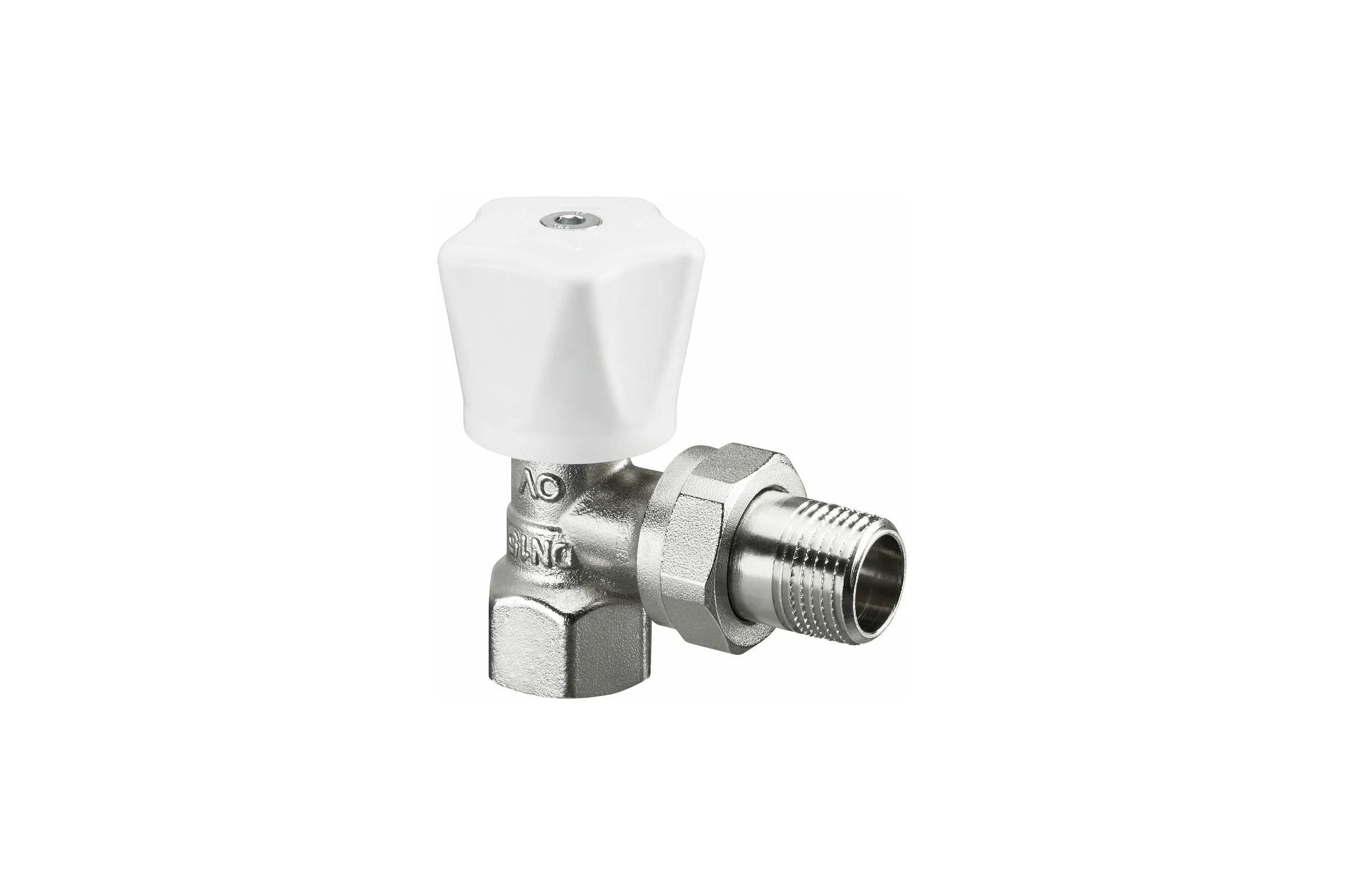 Вентиль Oventrop серия HR, с ручным приводом, угловой, DN-15, 1/2", ВН, PN 1190504