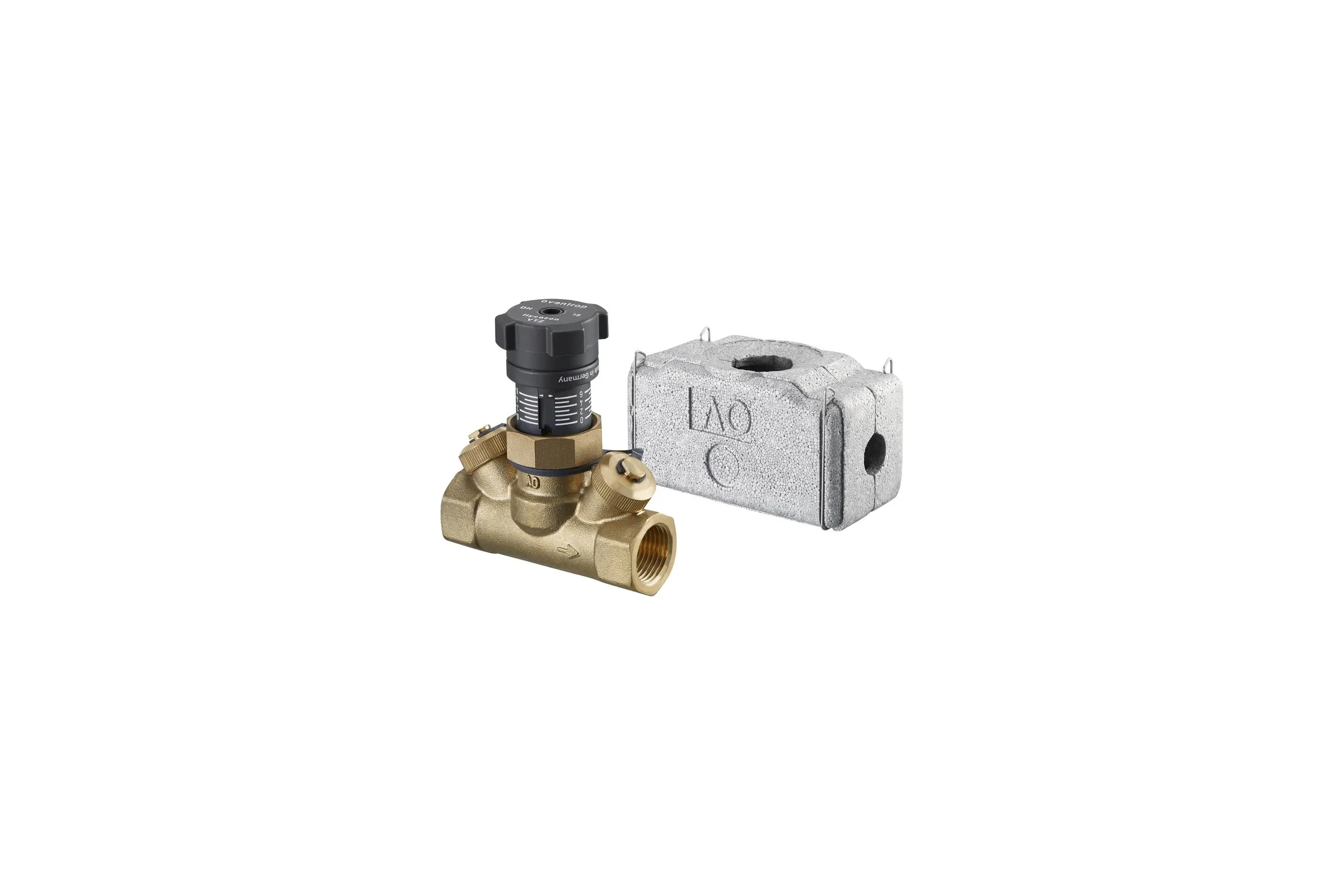 Регулирующий вентиль Oventrop Hycocon VTZ, преднастраиваемый, DN-15, 1/2", ВВ, PN 1061704