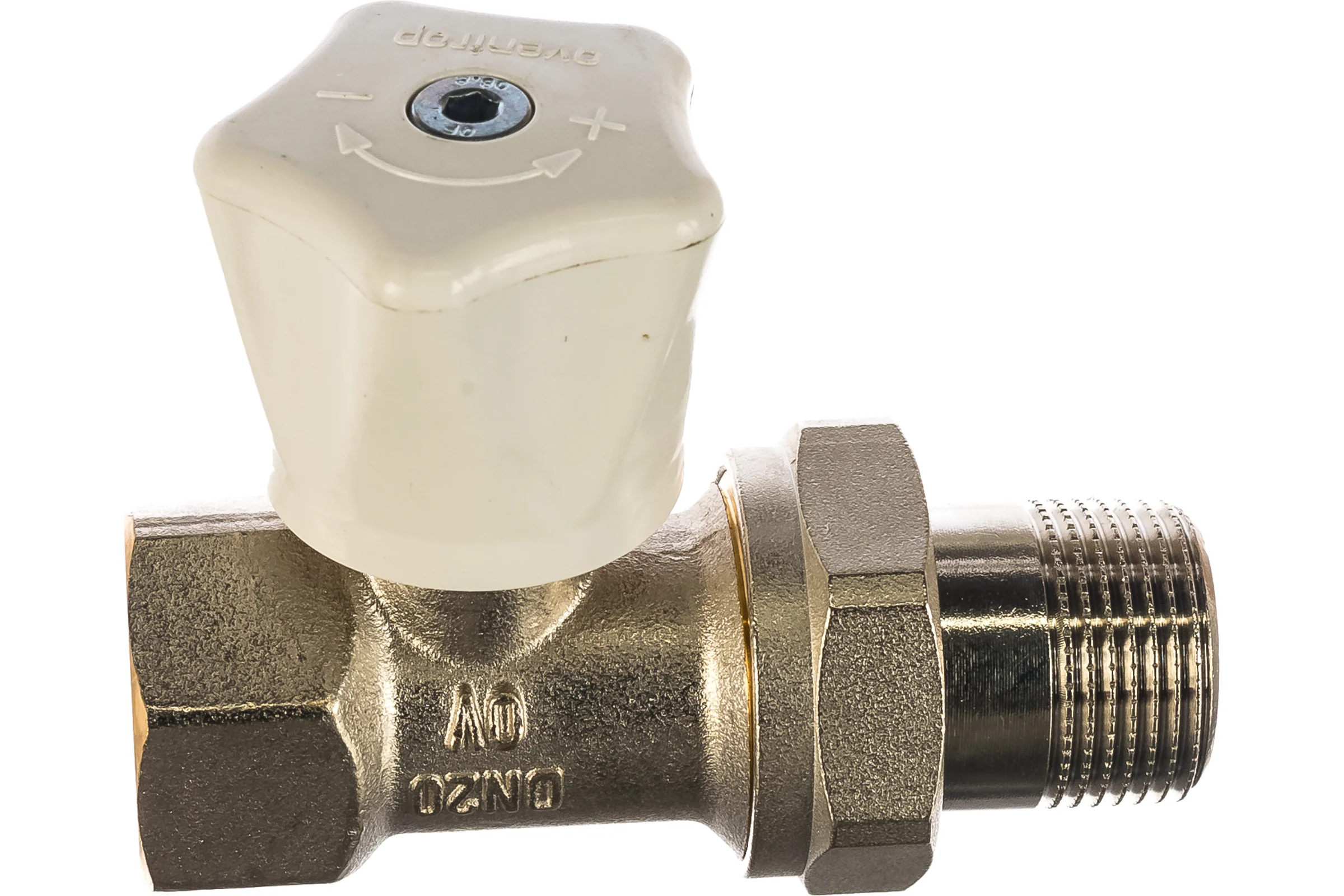 Вентиль Oventrop серия HR, с ручным приводом, проходной, DN-20, 3/4", ВН, PN 1190606