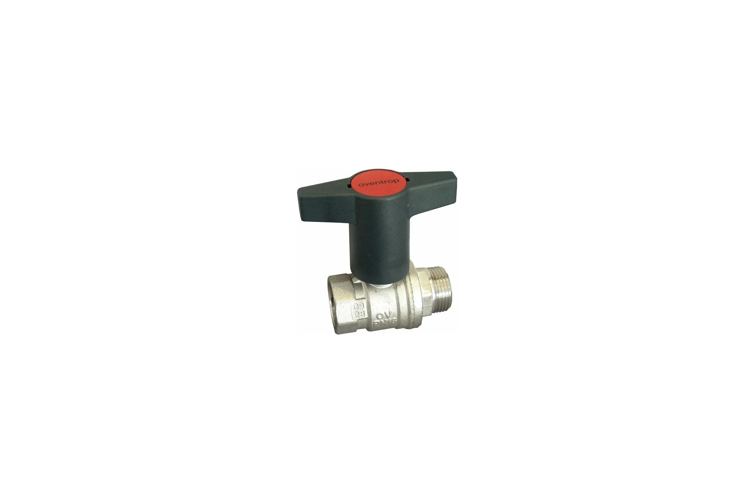 Шаровой кран Oventrop Optibal, полнопроходной, DN-25, 1", НВ, PN 1077308