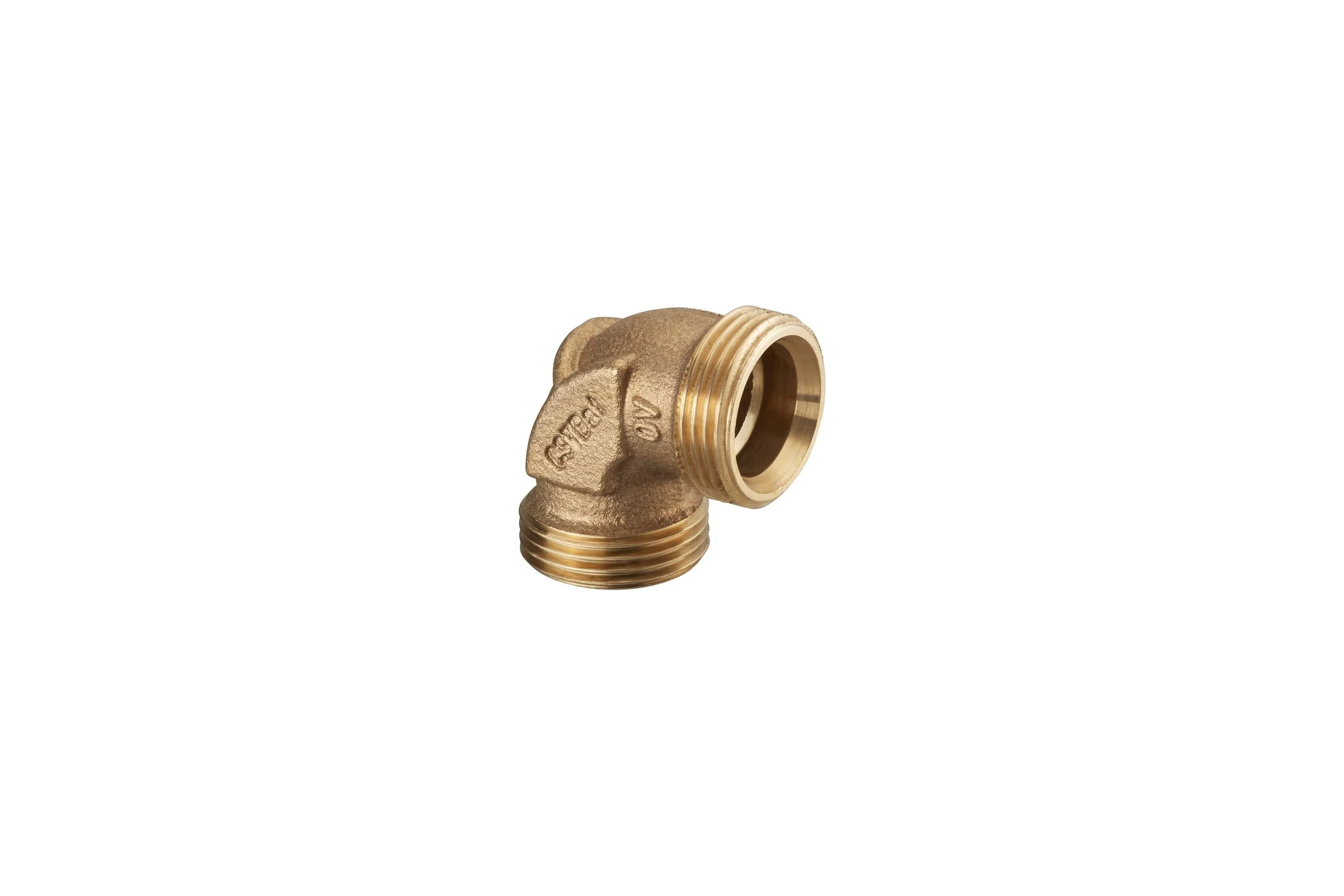 Угольник Oventrop 90, Н ЕК, 3/4", 3/4", бронза RX 1504454