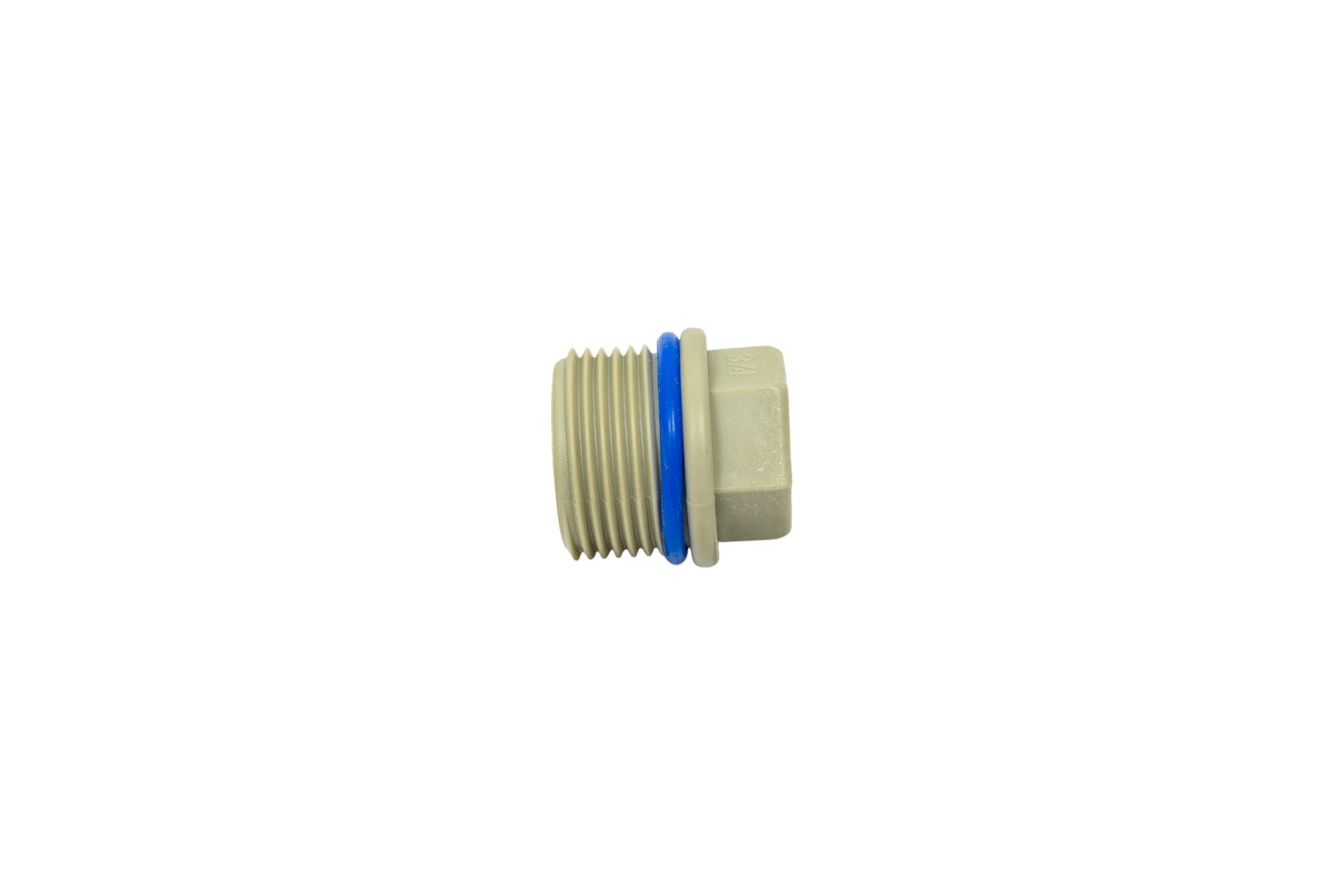 Заглушка LAMMIN резьбовая ppr 3/4" 800/50 (с o-rin) серый Lm31036200000G