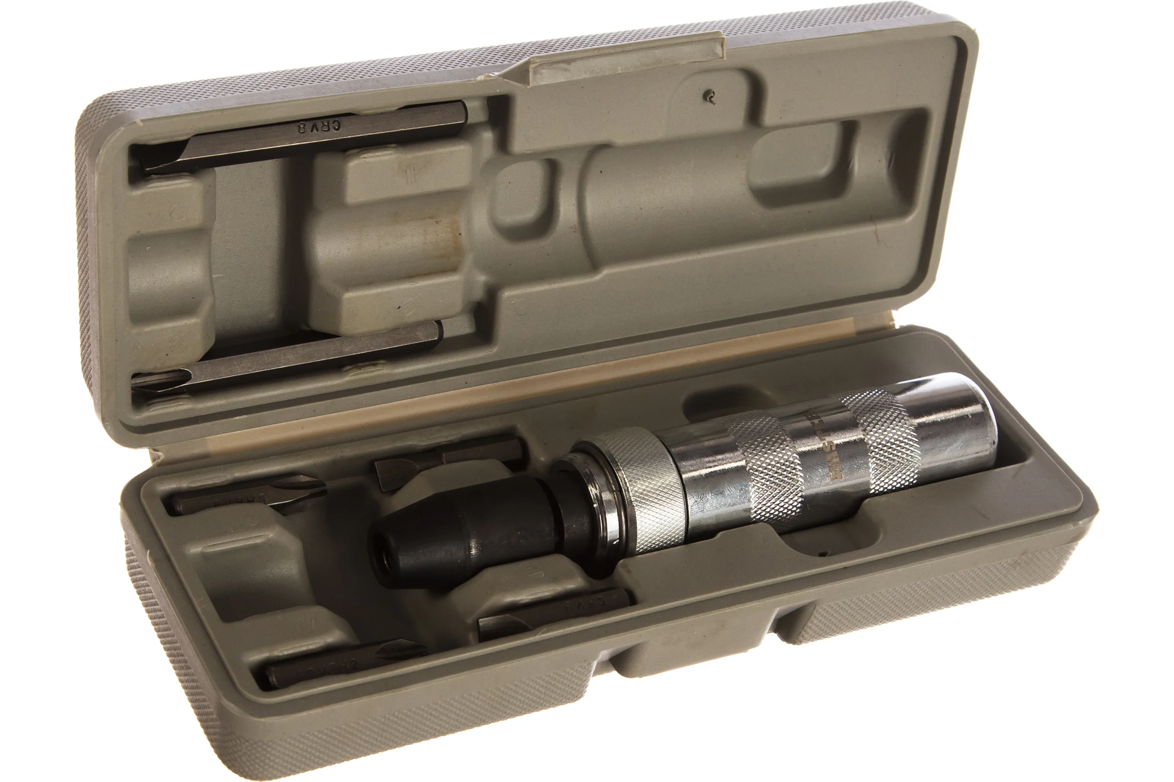 Ударно-поворотная отвертка 1/2" с битами 7 предметов AIST 79201406М 00-00022626