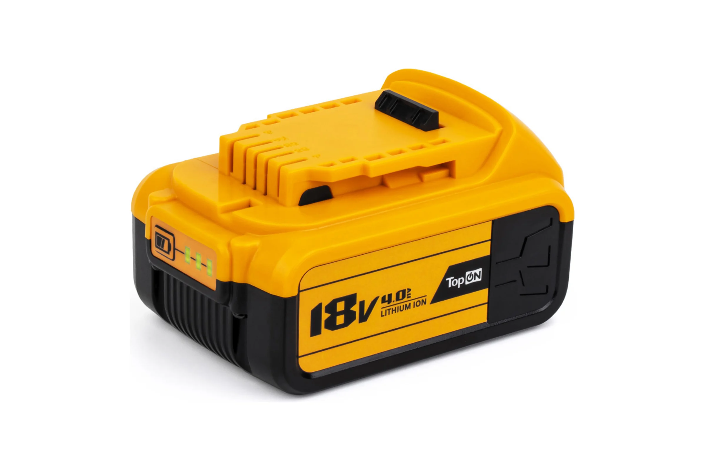 Аккумулятор для DeWalt 18В 4.0 А*ч (Li-Ion) PN: DCB182 TopOn TOP-PTGD-DEW-18.4.0