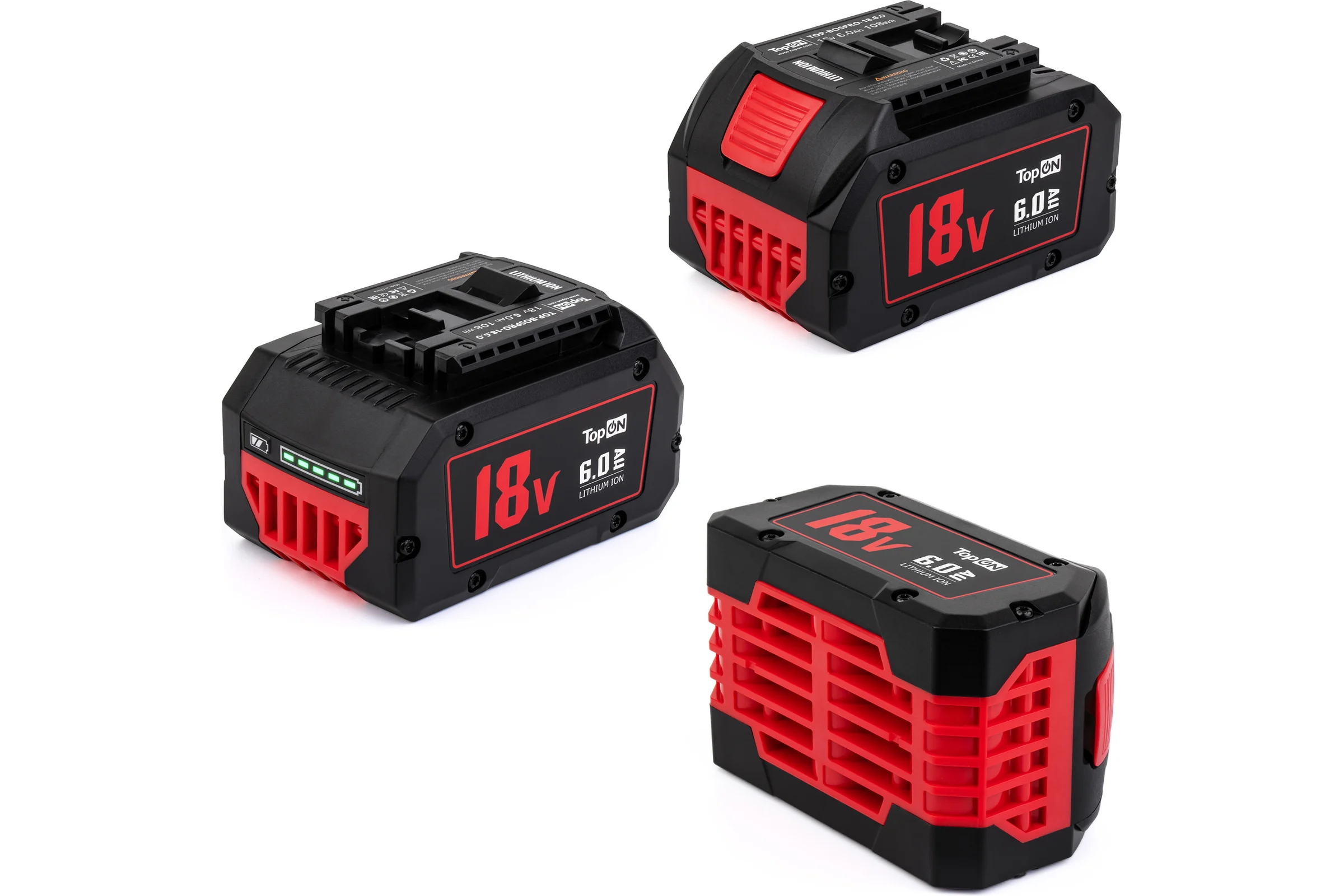 Аккумулятор для Bosch ProCore 18В, 6.0 А*ч (Li-Ion) PN: 2607336092 TopOn TOP-BOSPRO-18.6.0