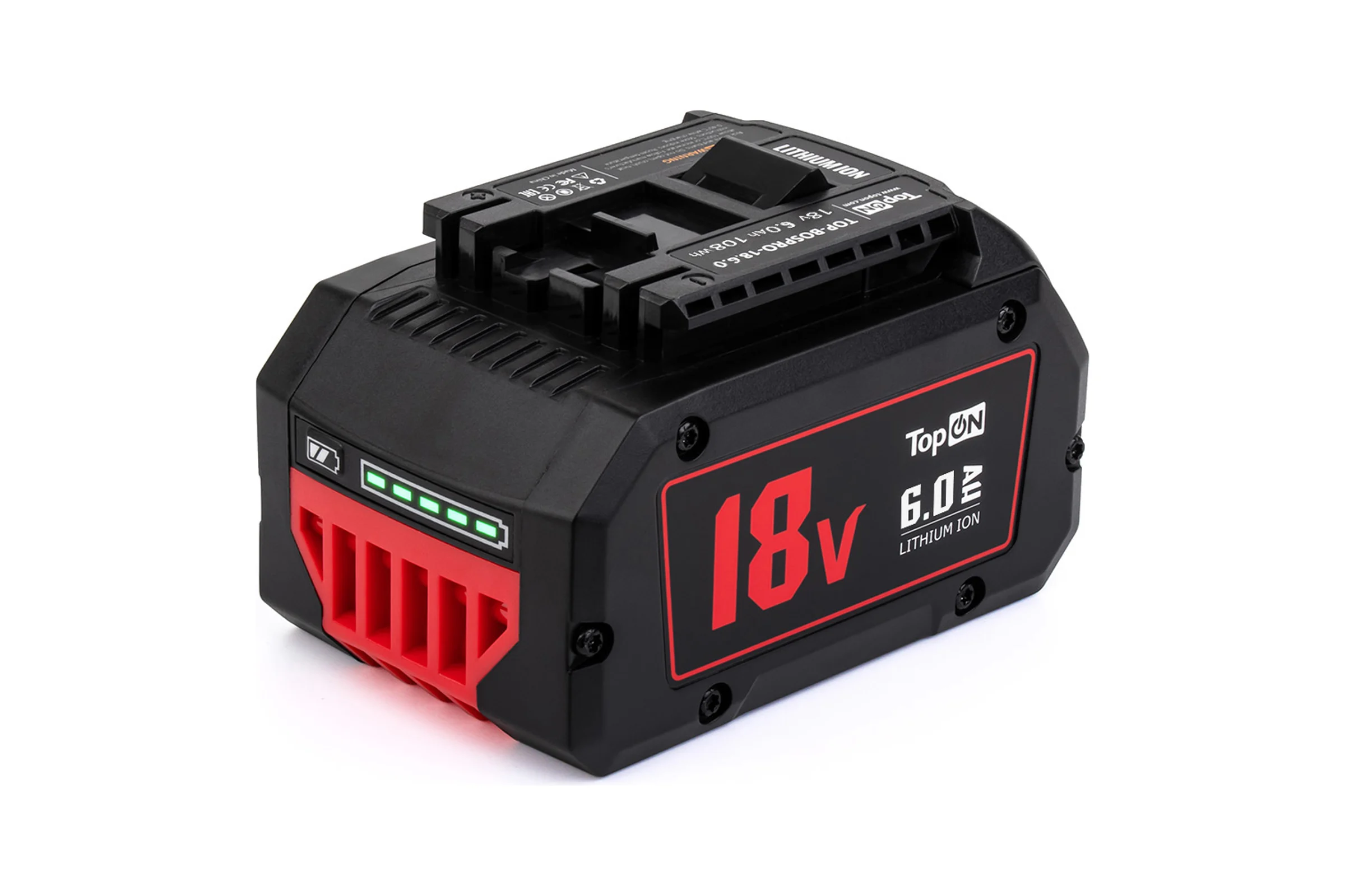Аккумулятор для Bosch ProCore 18В, 6.0 А*ч (Li-Ion) PN: 2607336092 TopOn TOP-BOSPRO-18.6.0