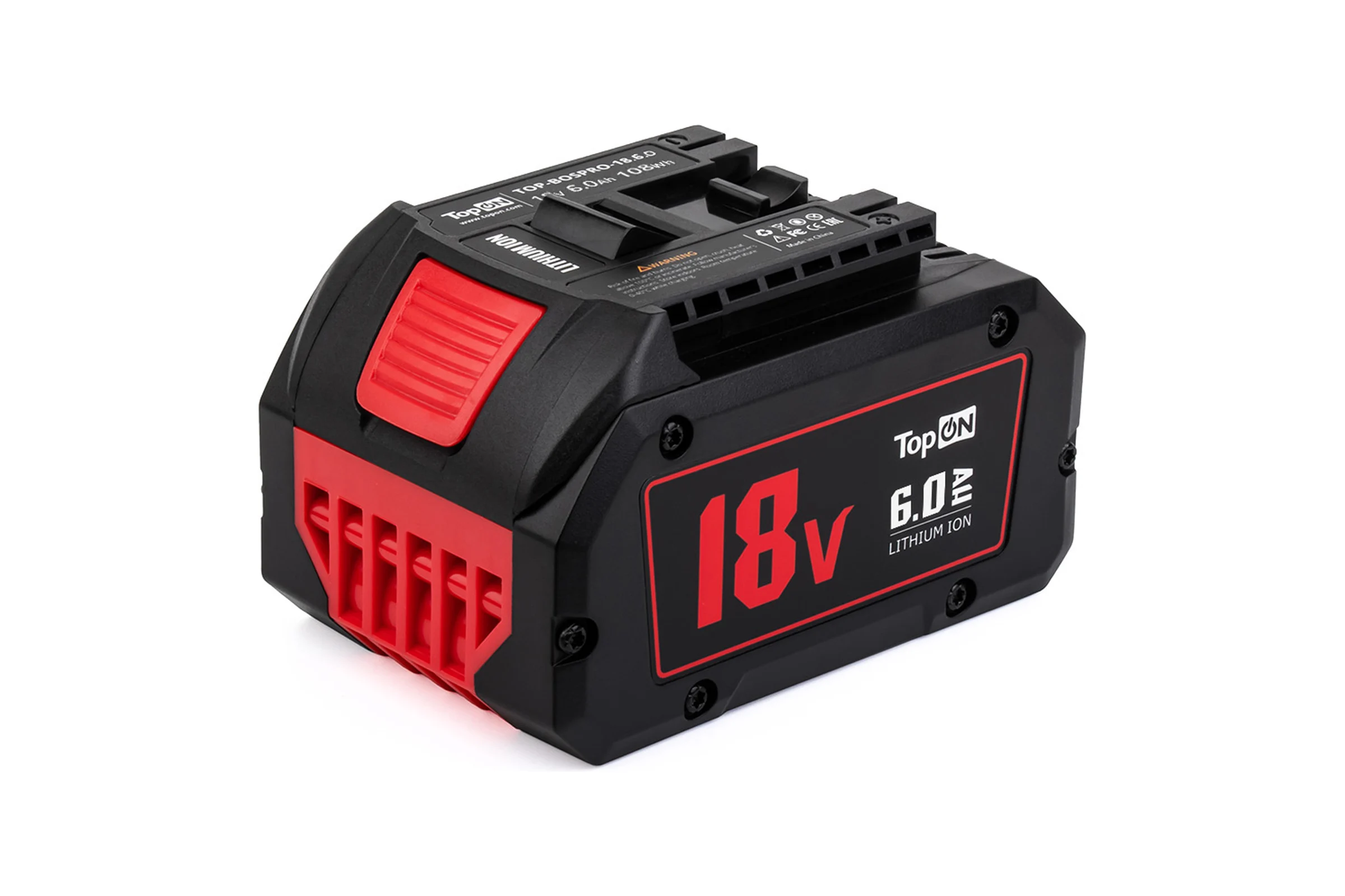 Аккумулятор для Bosch ProCore 18В, 6.0 А*ч (Li-Ion) PN: 2607336092 TopOn TOP-BOSPRO-18.6.0