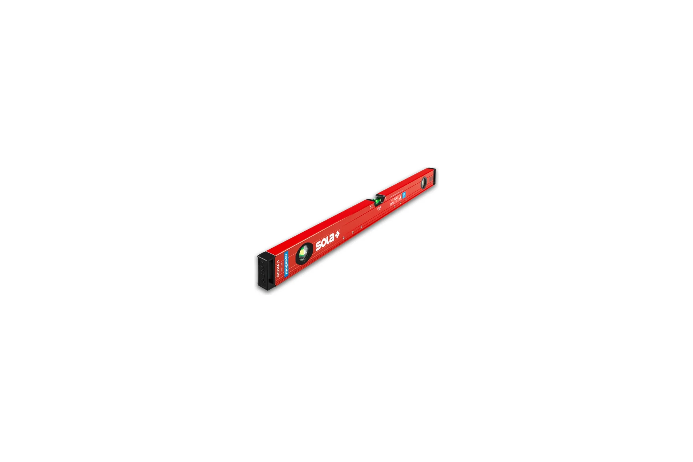 Уровень SOLA RED M 3 100, L=100 см, 3 глазка, точн. 0,3 мм/м 01813301