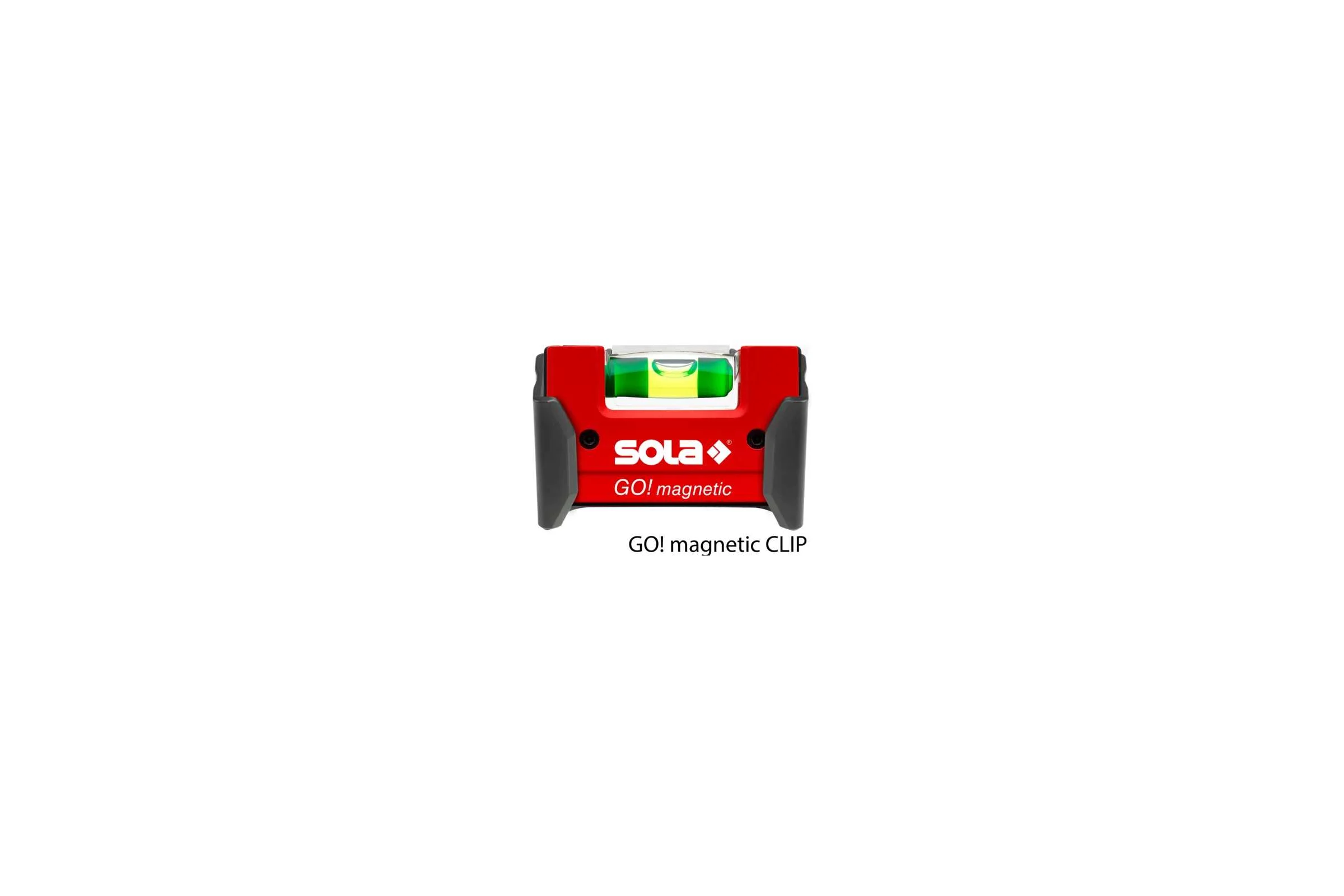 Уровень SOLA компактный магнитный GO Magnetic, 1 глазок, точн. 0,75 мм/м 01621101