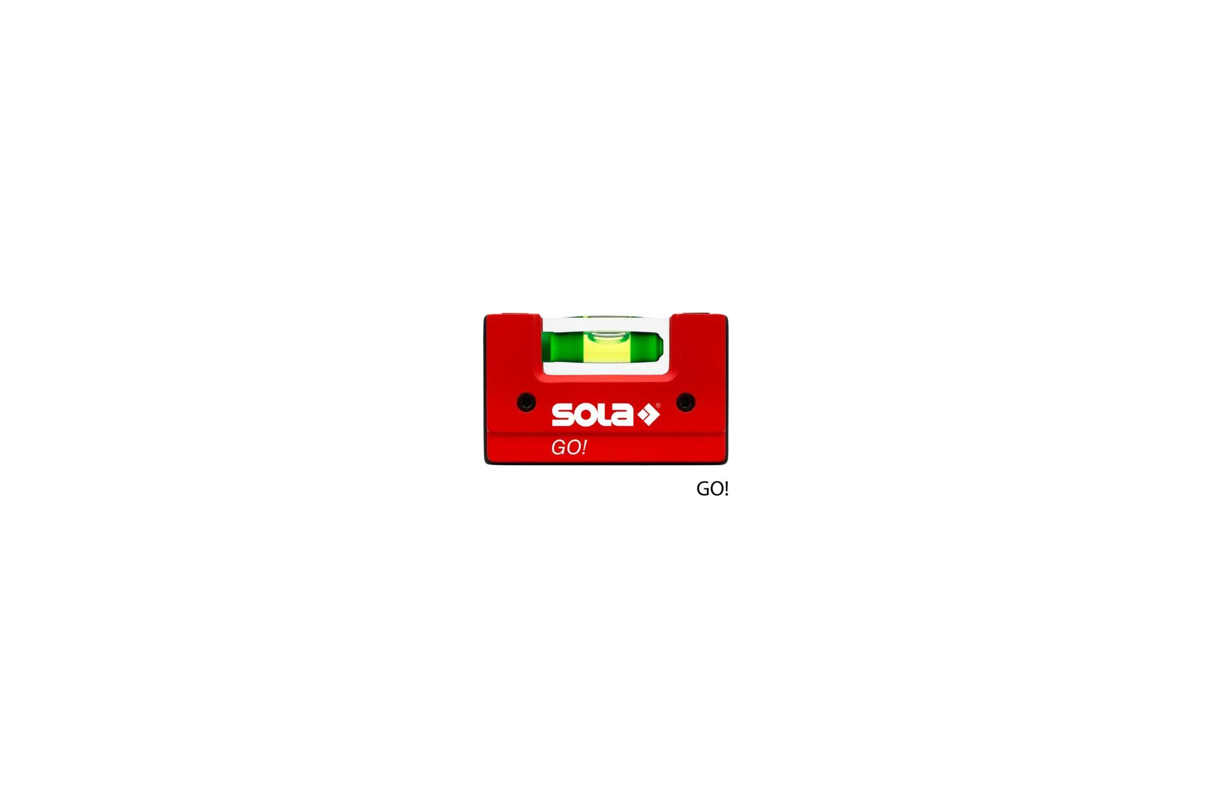 Уровень SOLA компактный GO, 1 глазок, точн. 0,75 мм/м 01620101