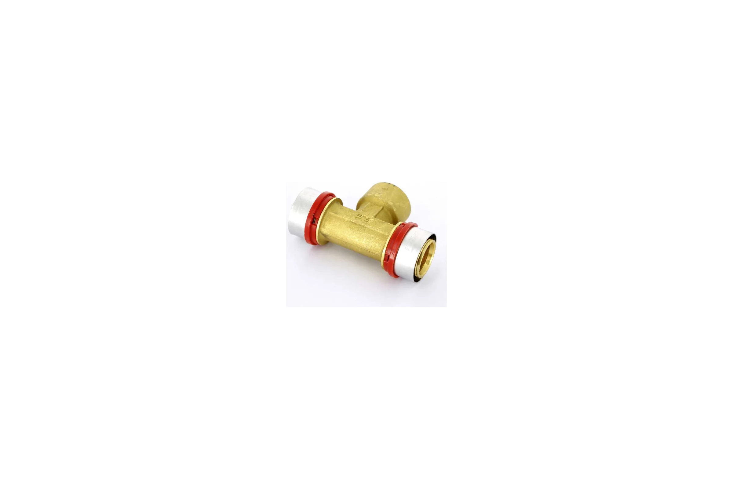 Тройник Tiemme 40х1 1/4"Вх40 латунь (пресс) 1650112 / 1659G400740CZ