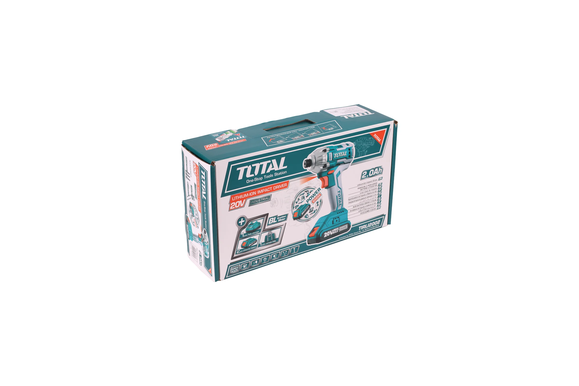 Аккумуляторный ударный винтоверт TOTAL TIRLI2002