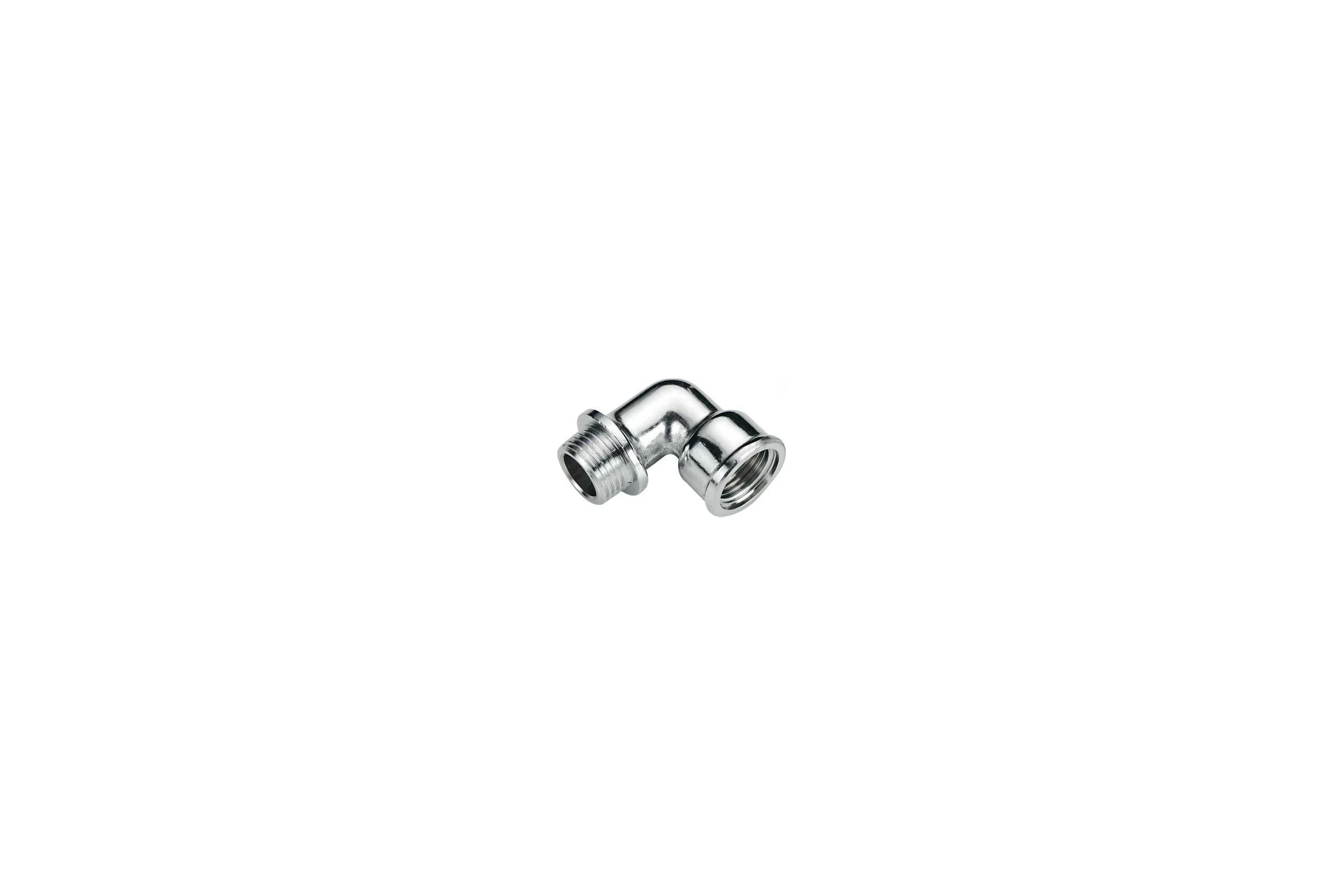 Угольник Tiemme 1/2" ВН (хром полированный) 1520020 / 1561CZC