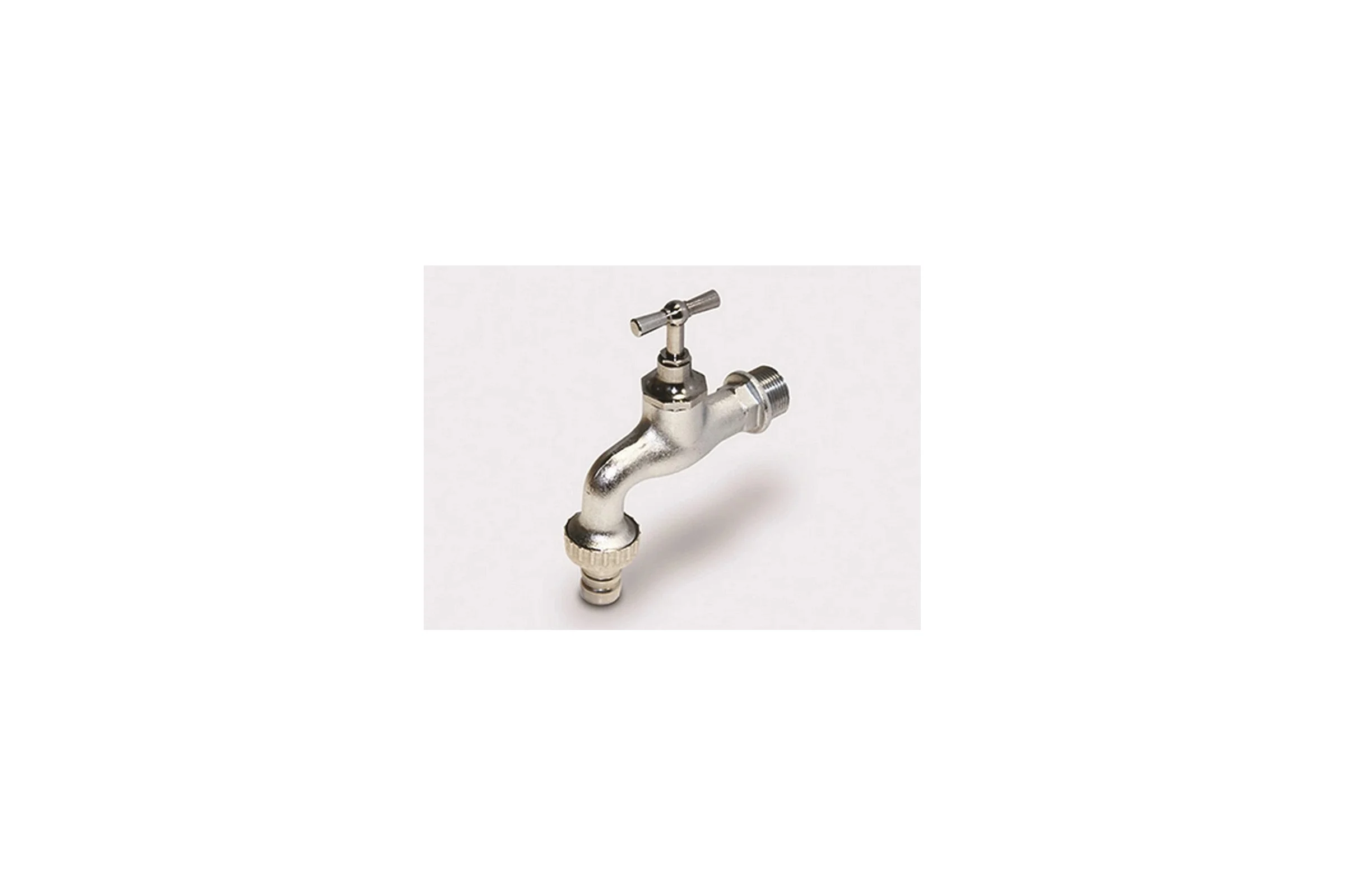 Кран Tiemme вентильный сливной 1/2" (хром) 2580002/2585C