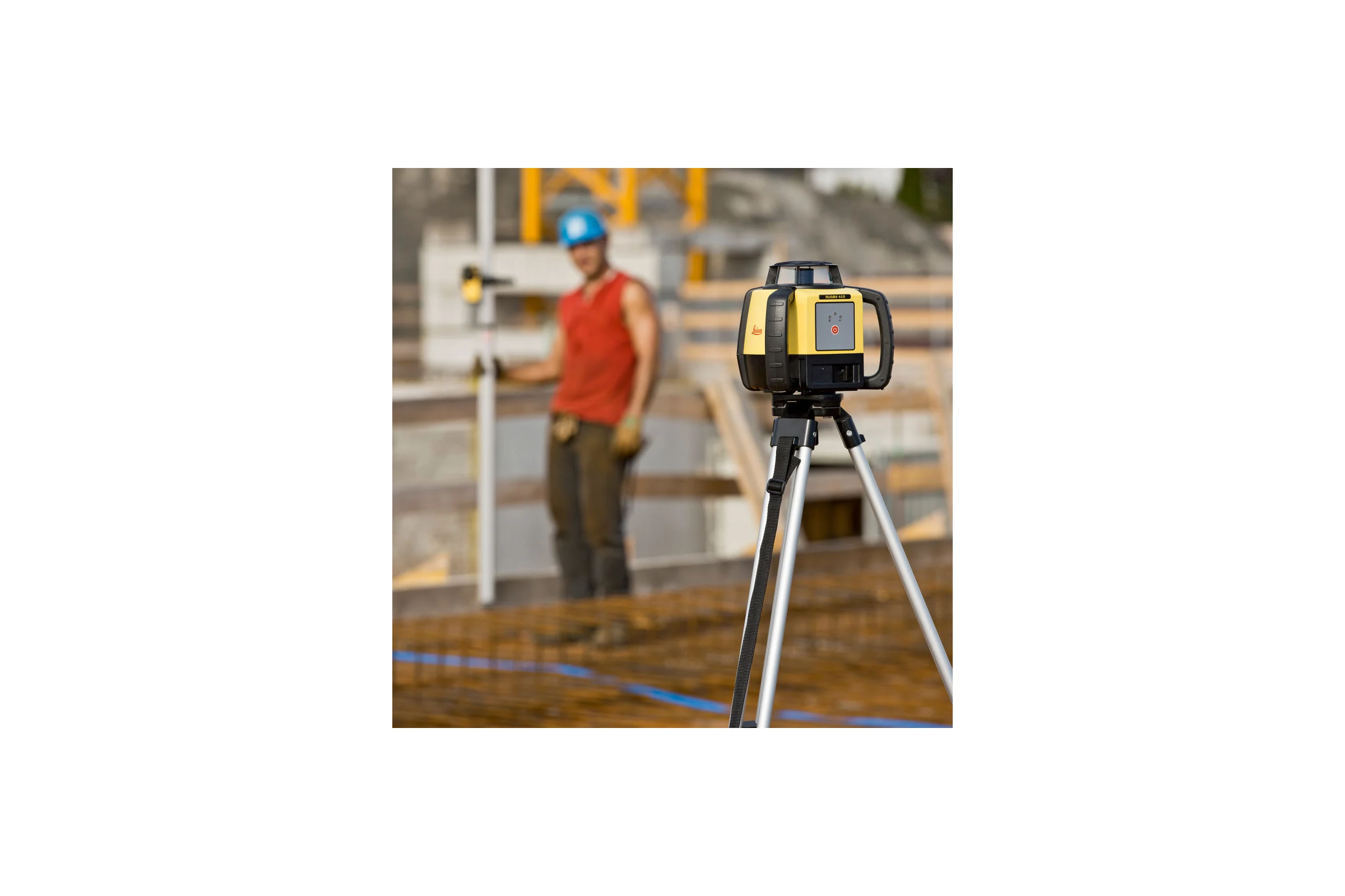 Комплект лазерного нивелира LEICA Rugby 610 6015673