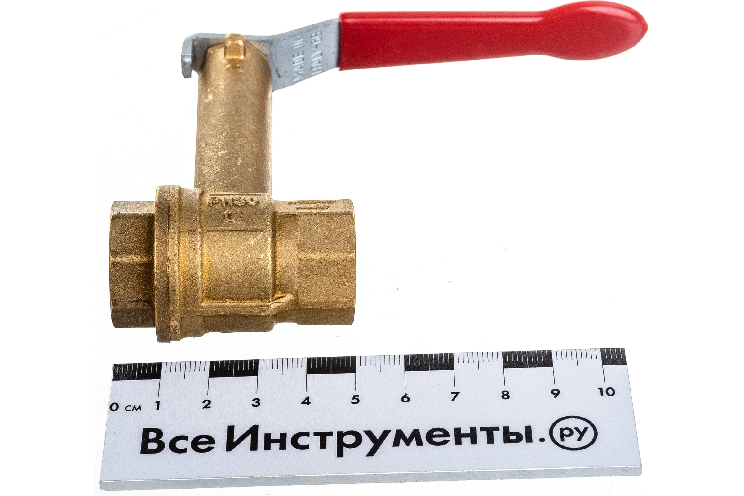 Шаровой кран с удлиненным штоком RUB 1/2 DN15 PN30, ВР-ВР, серия MILANO S.96, ручка S96D00