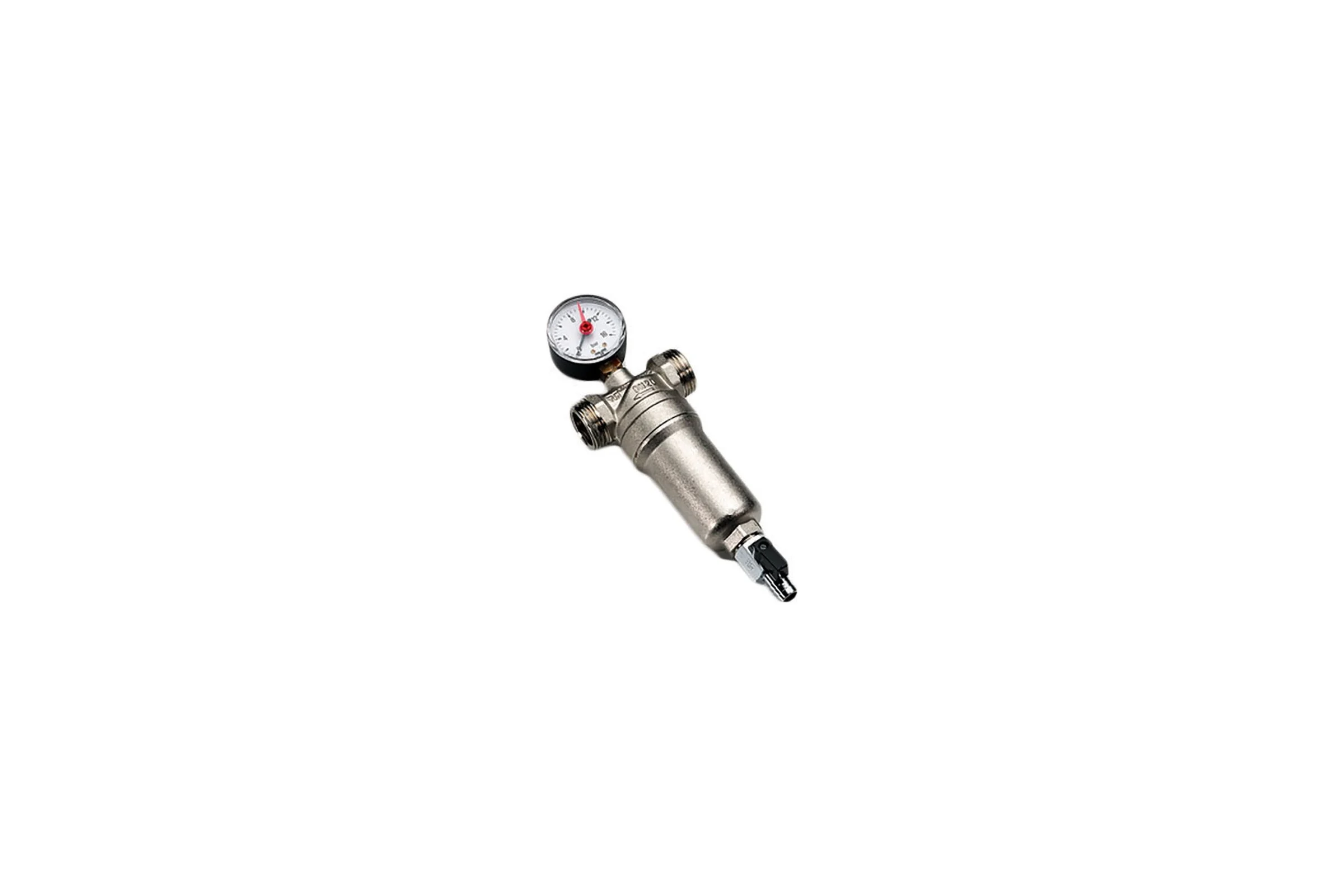 Самоочищающийся фильтр с манометром Tiemme 3/4"х1" 3130008 / 3131N0005