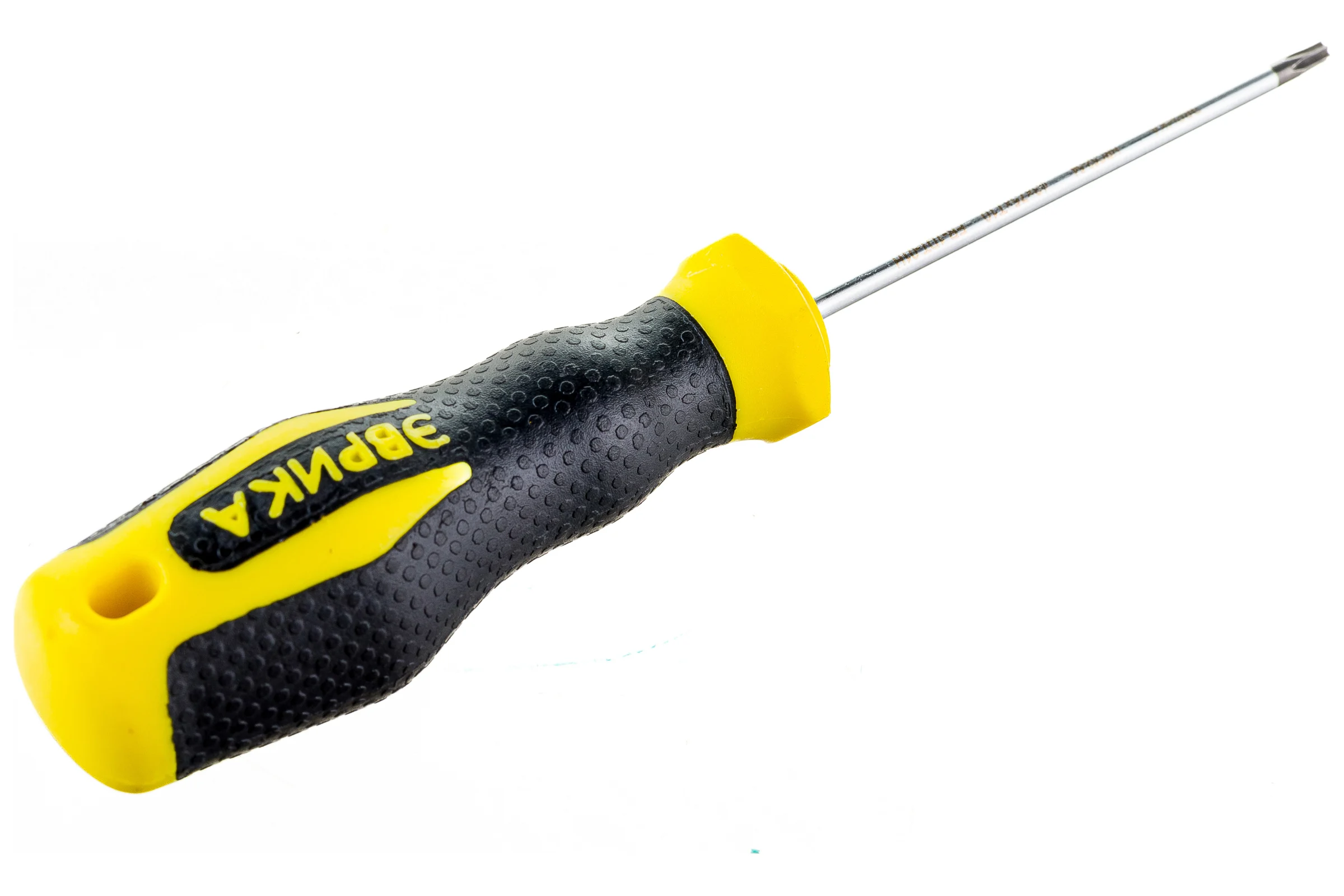 Отвертка TORX Эврика T10х75мм 3мм магнитная с держателем ER-1DT-01H 429340