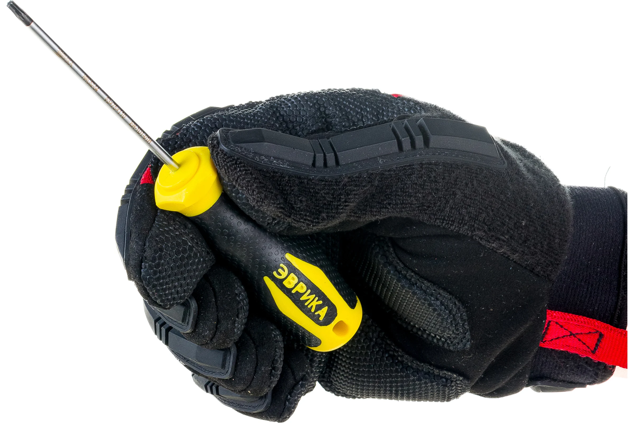 Отвертка TORX Эврика T10х75мм 3мм магнитная с держателем ER-1DT-01H 429340