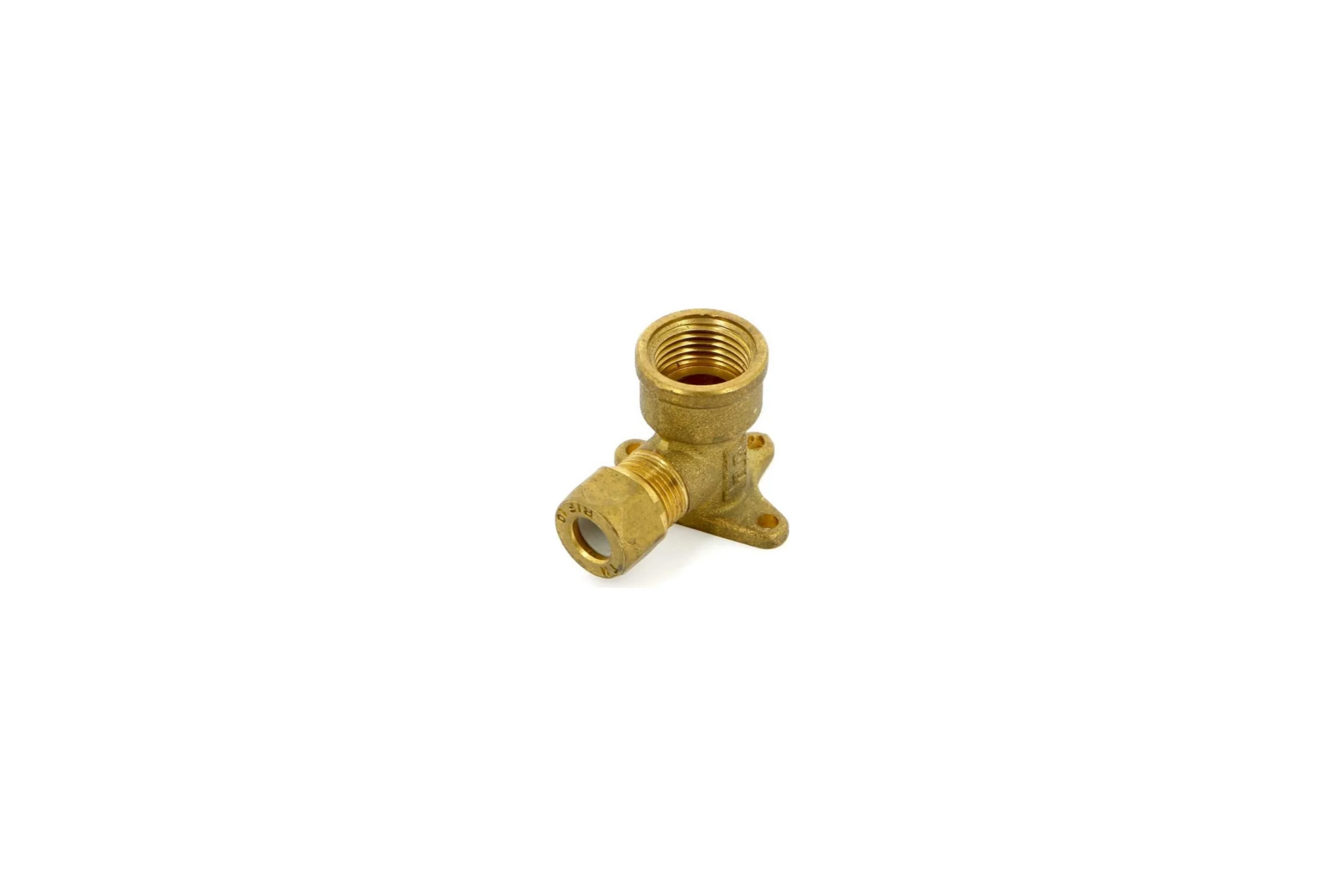 Водорозетка Tiemme 10x1/2" пластиковое кольцо (обжим) 1200097/1206G001004