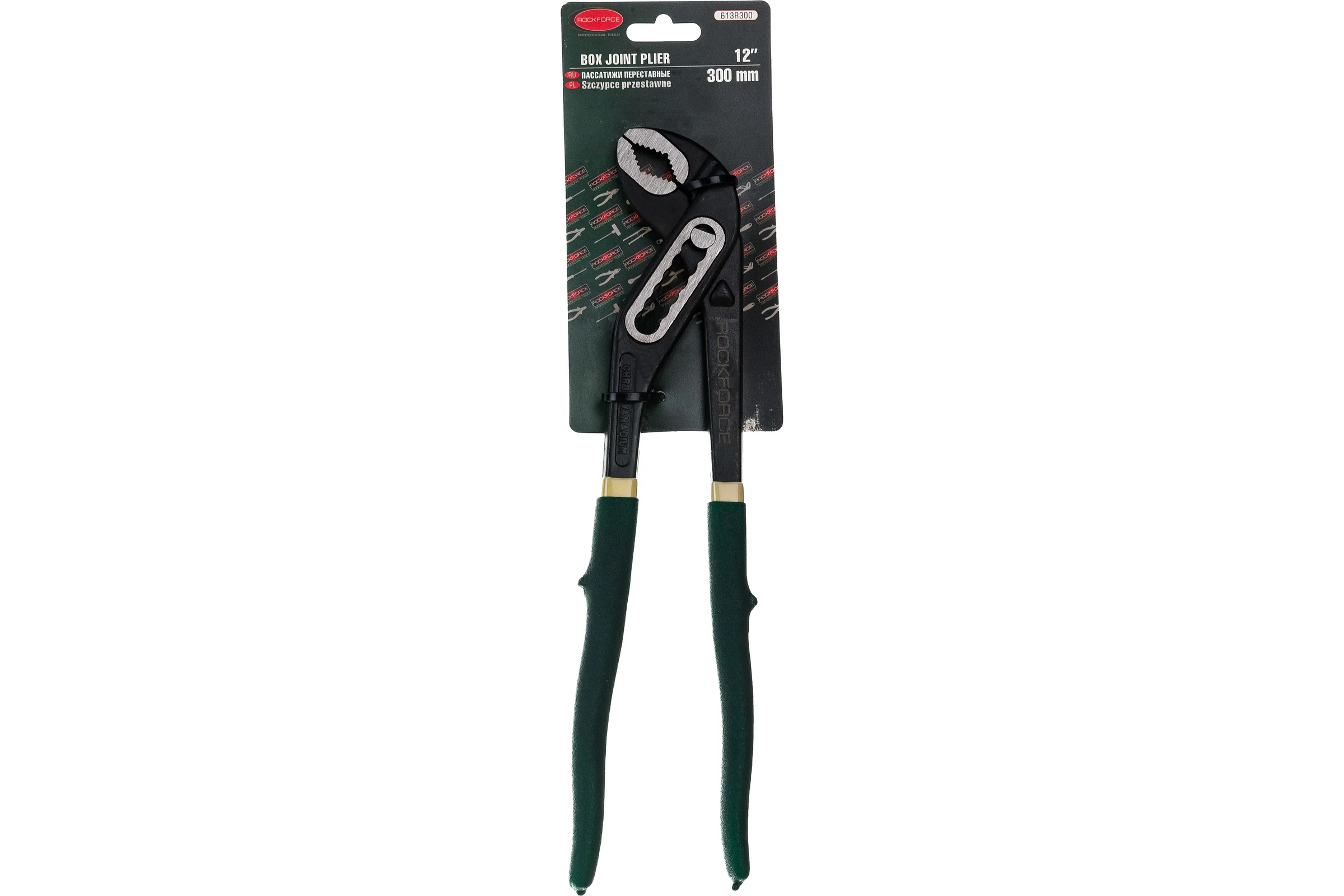 Переставные пассатижи Rockforce сантехнические Cr-V, 12"-300мм RF-613R300