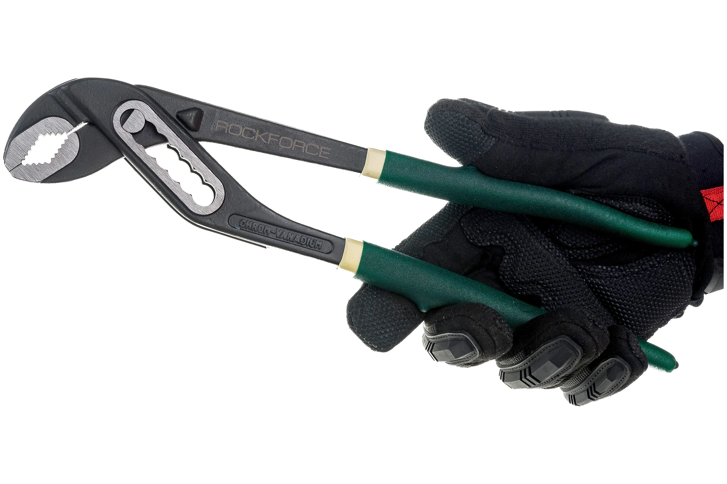 Переставные пассатижи Rockforce сантехнические Cr-V, 12"-300мм RF-613R300