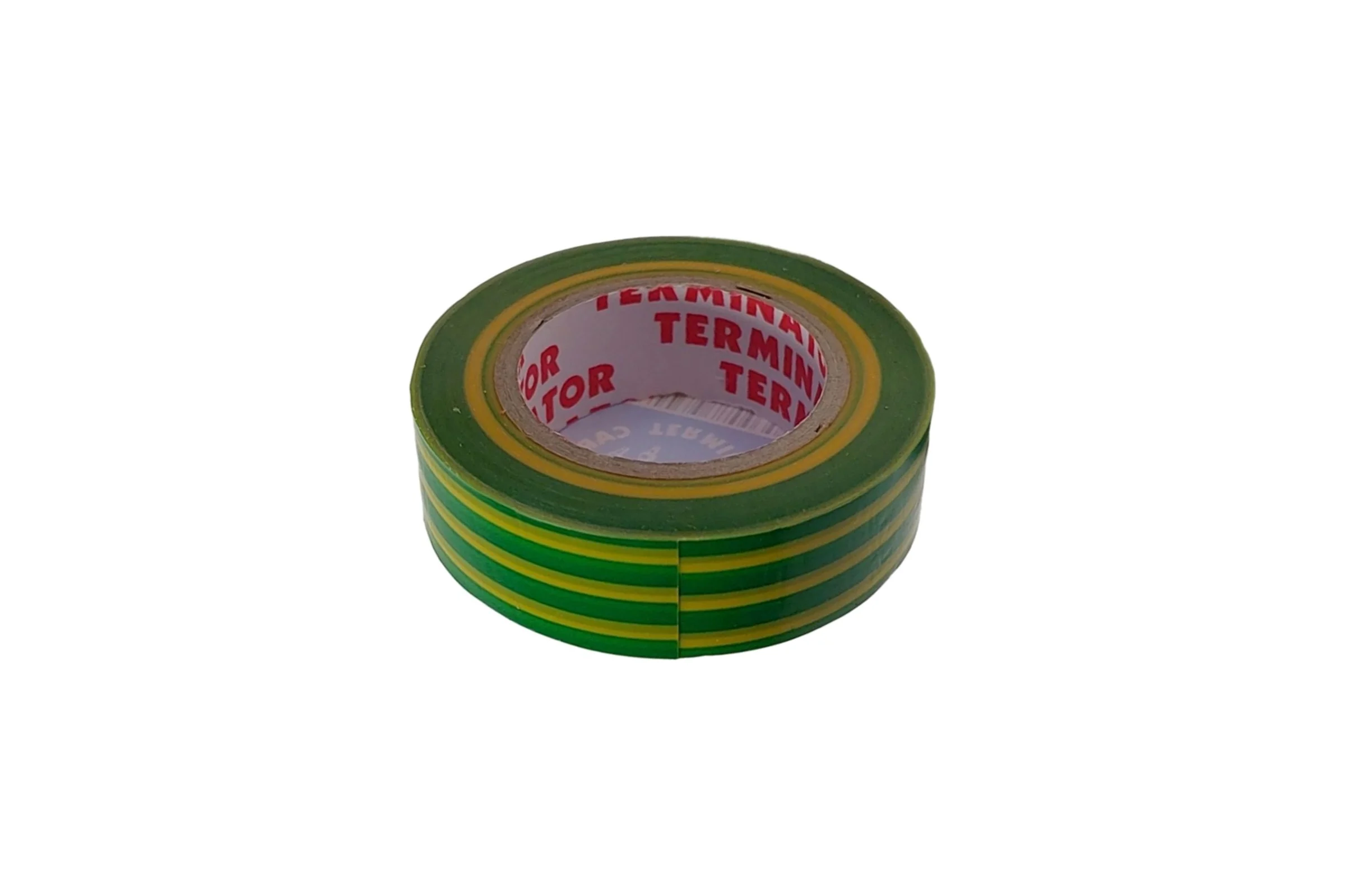 Изолента Terminator Iz 1510g/y желто-зеленая, ПВХ, 0.13 мм, 15 мм, 10 м 2000471