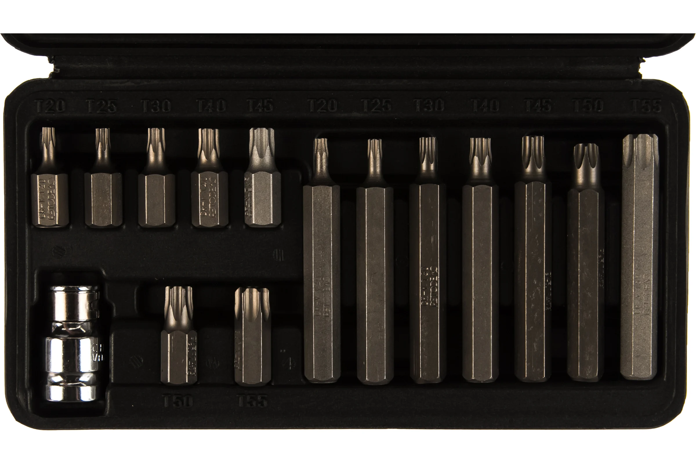 Набор бит TORX с отверстием 15 шт. TORX с отверстием АвтоDело 40644 10253