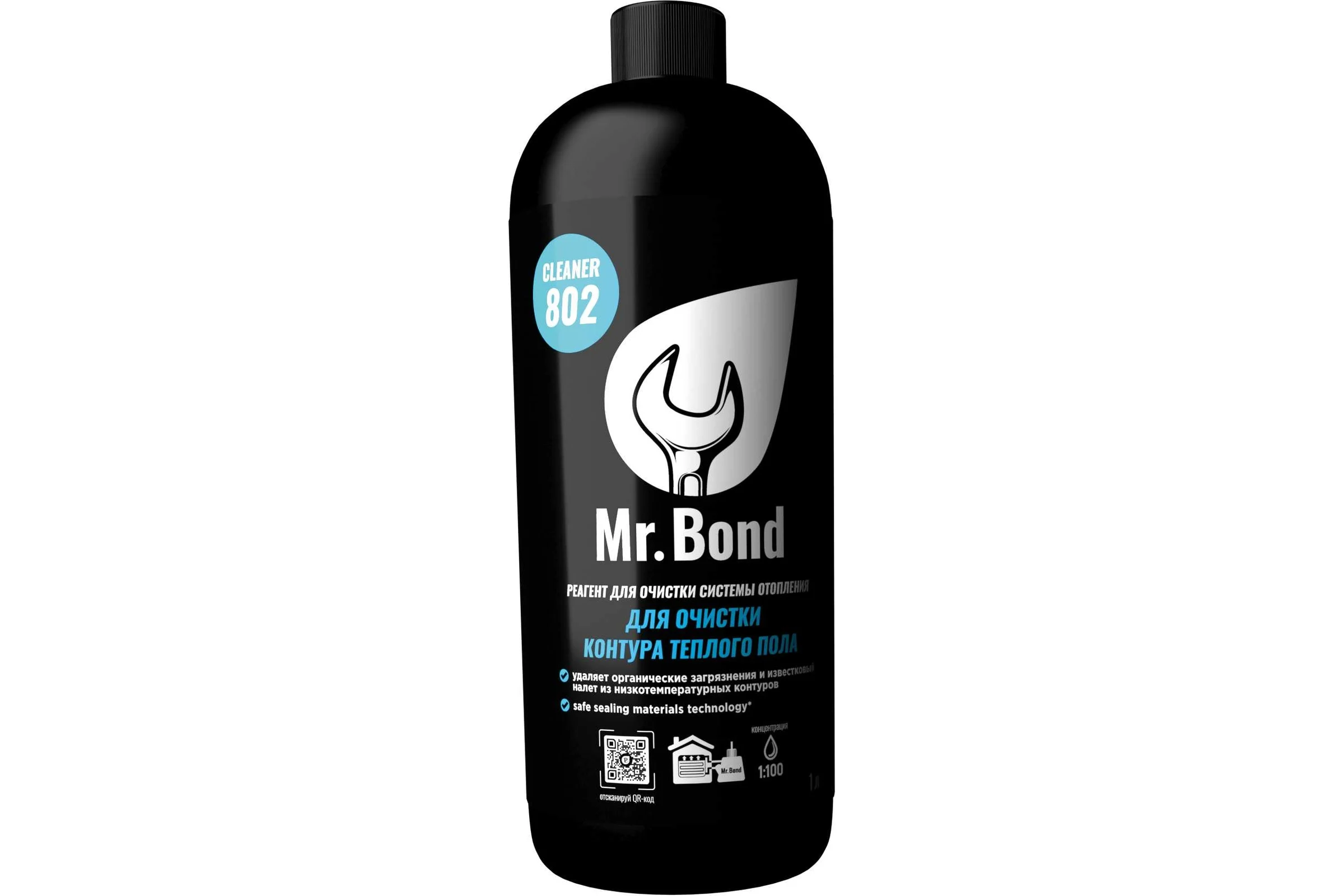Реагент для очистки контура теплого пола Mr.Bond Cleaner 802 MB3031802001