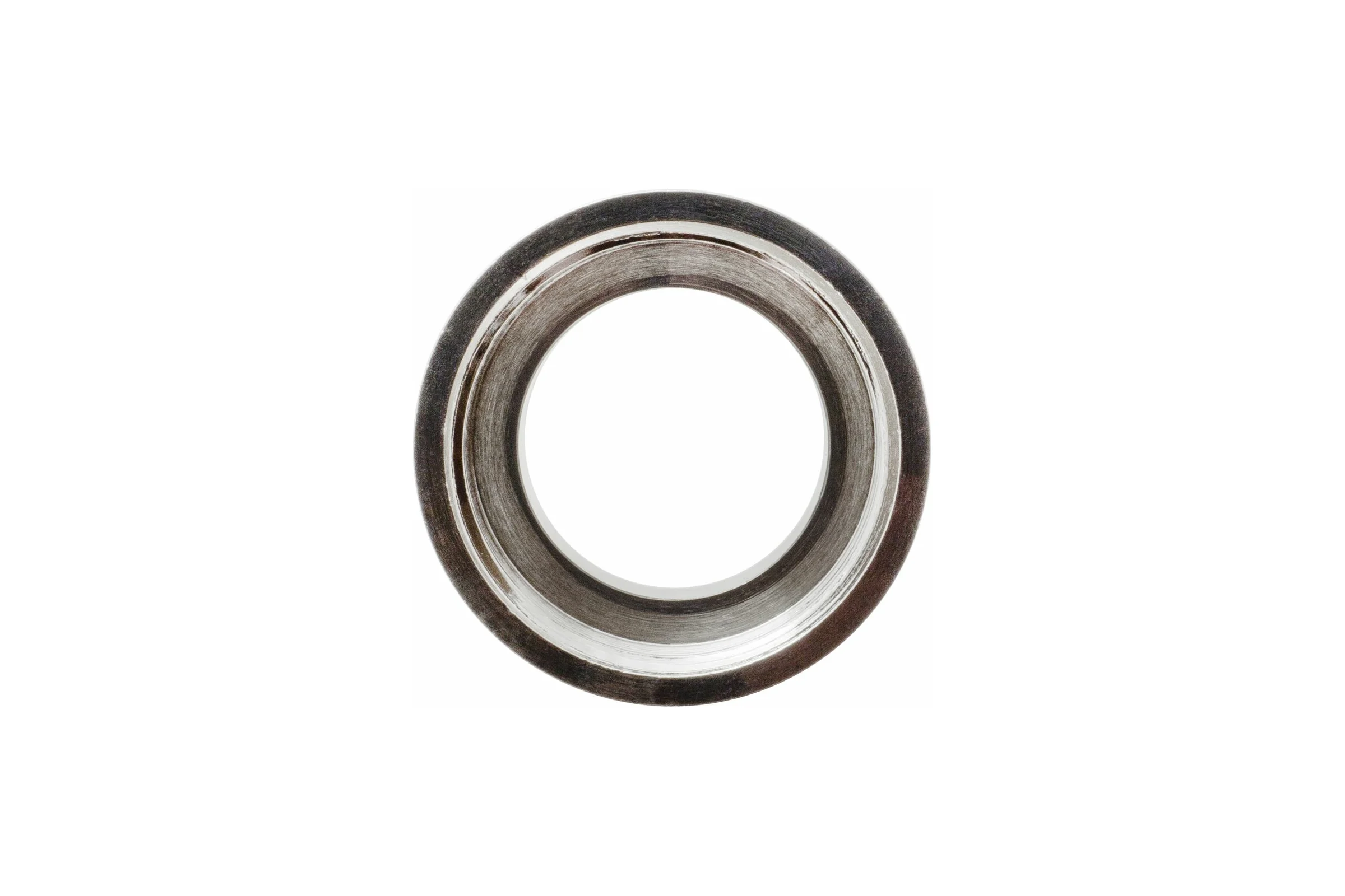 Переходник латунный никелированный с ребордой MPF 1.1/2" х 1.1/4" в/н ИС.072199