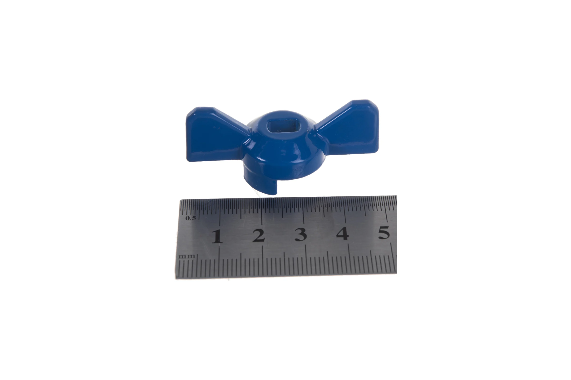 Ручка для шарового крана усиленная MasterProf форма бабочка, СИНЯЯ, 1/2"-3/4", MP-У ИС.131175